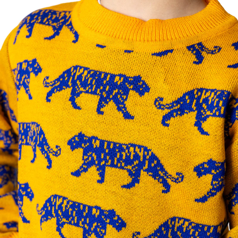 UGLY AMARILLO TIGRES SILUETAS JUVENIL