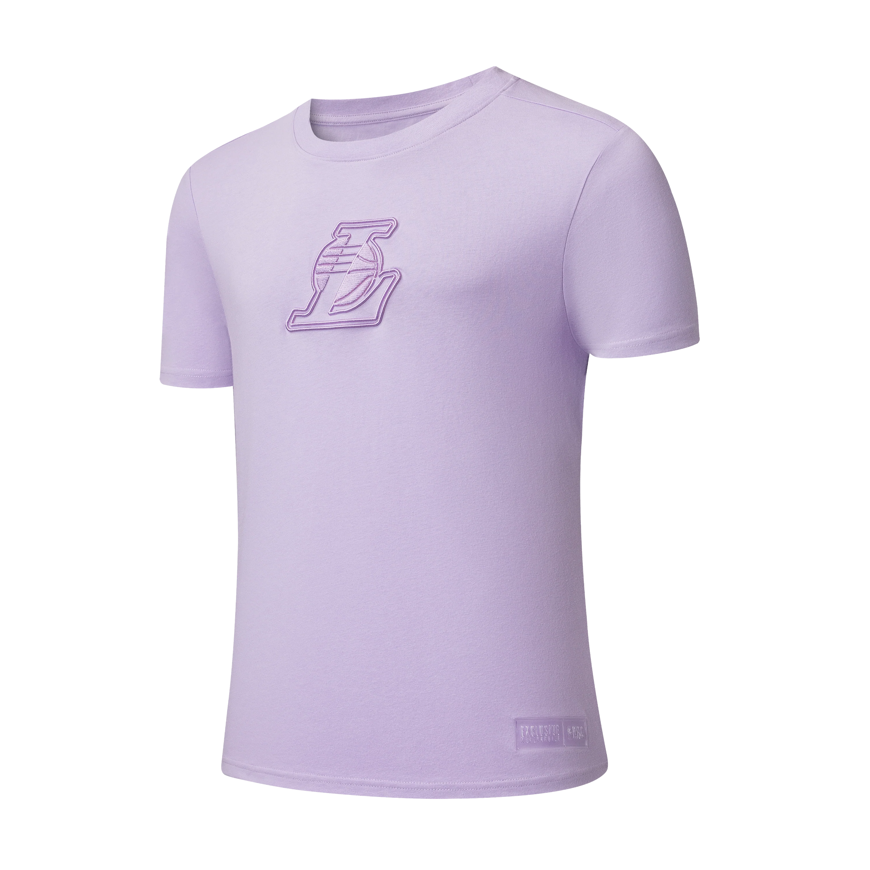 NBA Front 3D Embroidery And Back HD Print Regular Fit T-Shirt - LAKERS