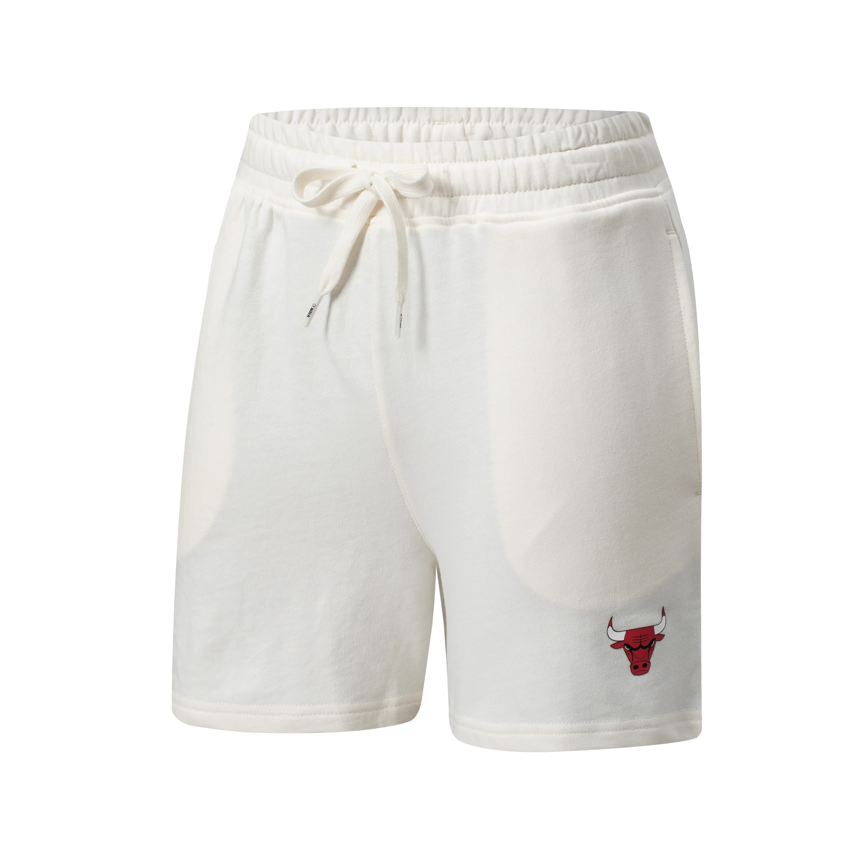 NBA Team Logo Print Regular Fit Short - OFF WHITE1, BULLS