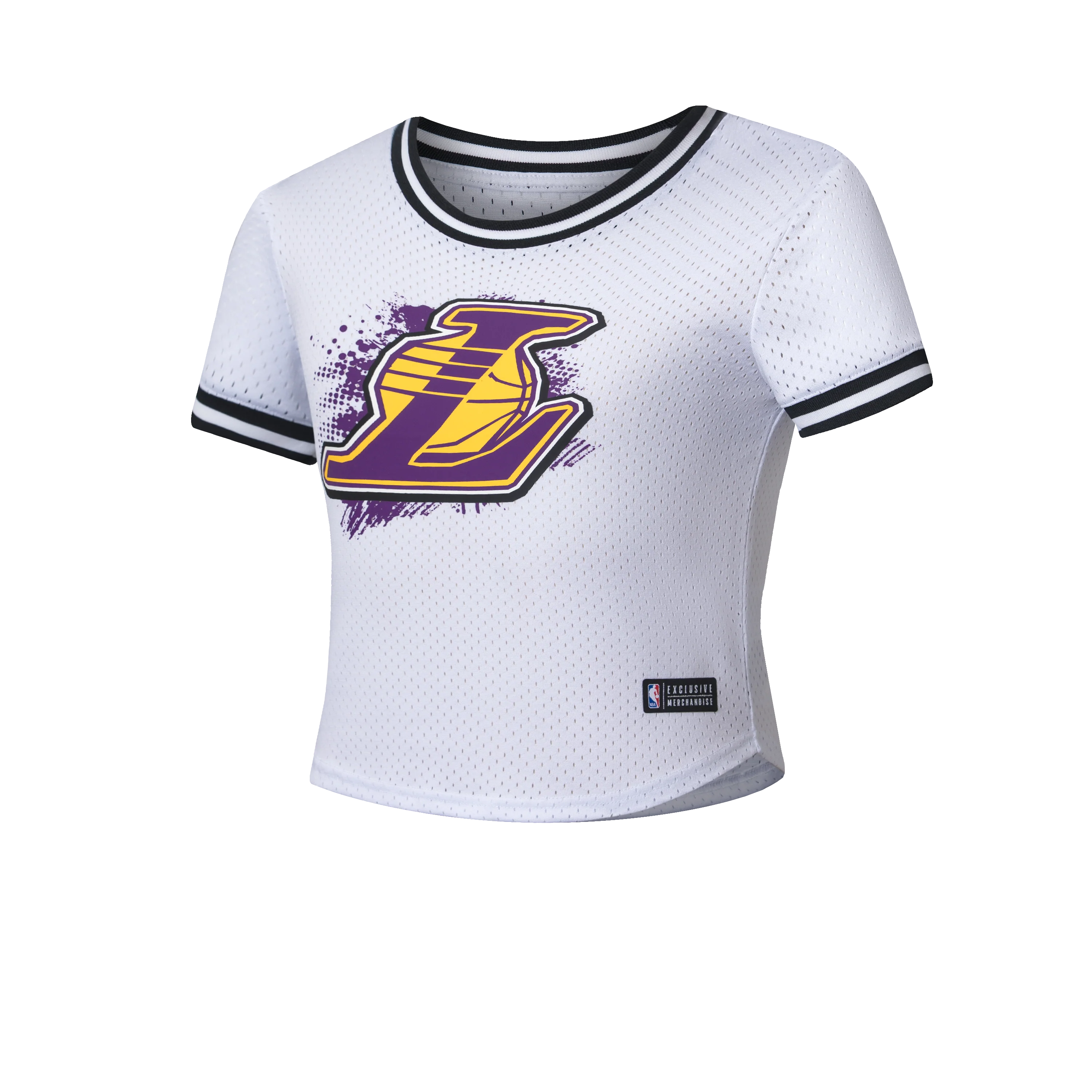 NBA Spray Effect With HD Print RF Jersey - Los Angeles Lakers
