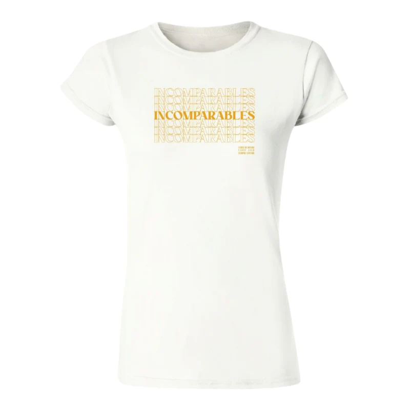TSHIRT INCOMPARABLES DAMA BLANCA