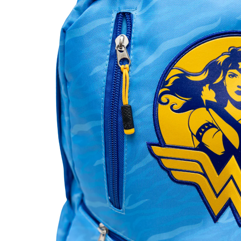 MOCHILA WONDER WOMAN X TIGRES AZUL