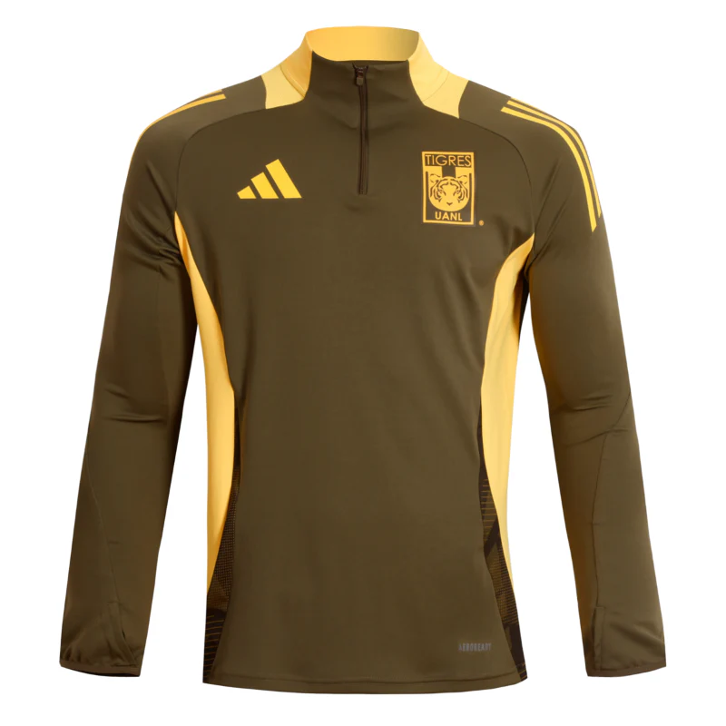 JACKET ENTRENAMIENTO TIGRES GREEN OLIVE MZ 24/25
