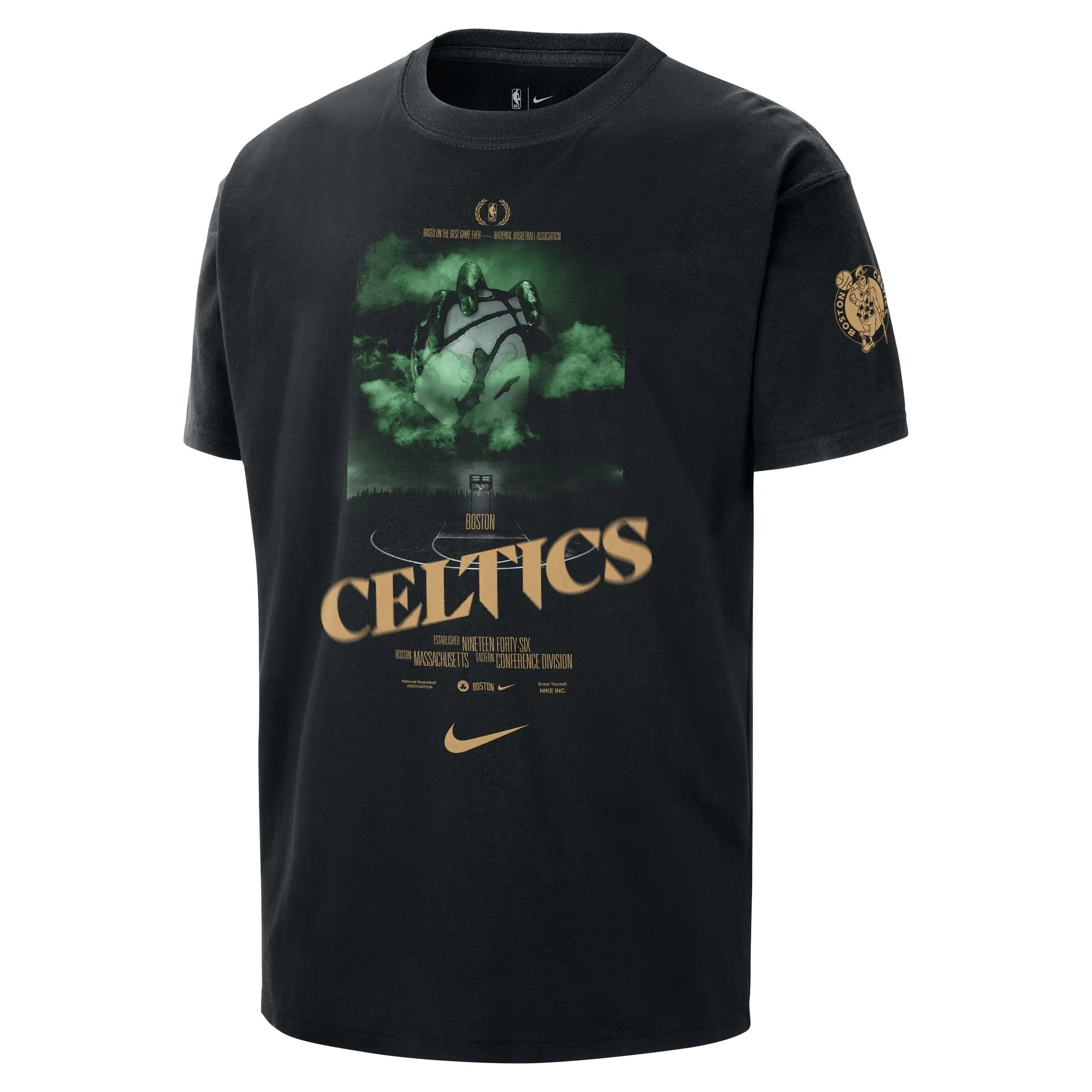 Boston Celtics Courtside Men's Nike NBA T-Shirt
