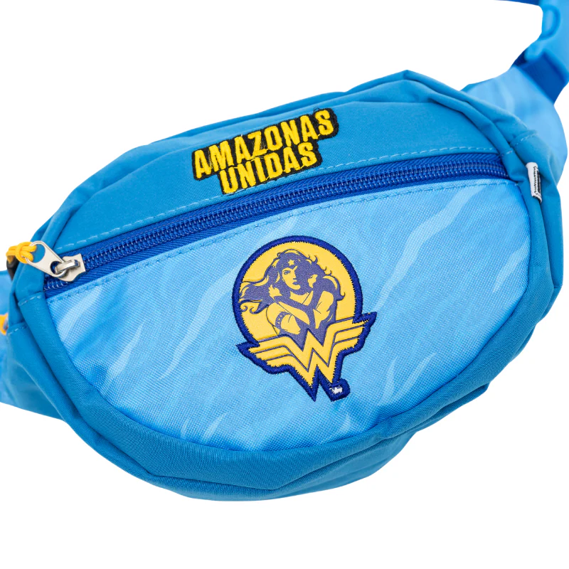 CANGURERA WONDER WOMAN X TIGRES AZUL