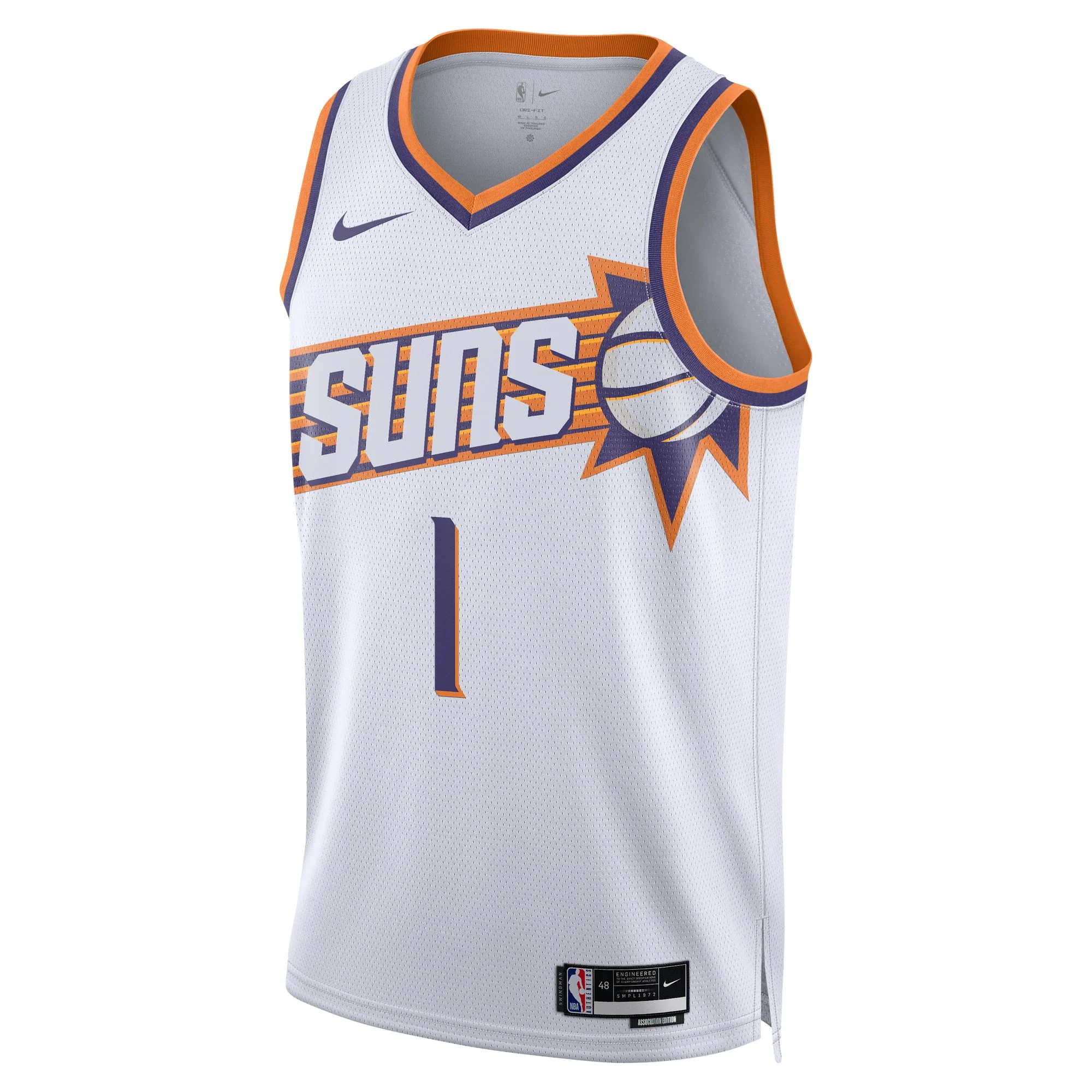Devin Booker Phoenix Suns Association Edition 2023/24 Men's Nike Dri-FIT NBA Swingman Jersey