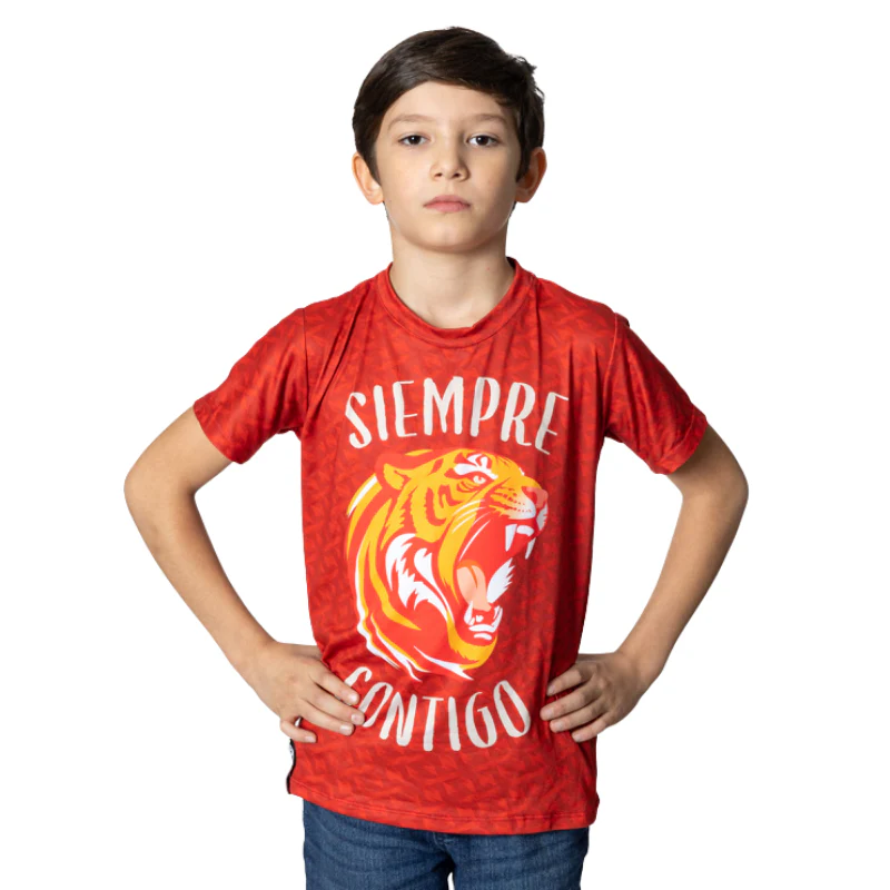 PLAYERA TIGRES RED JUVENIL