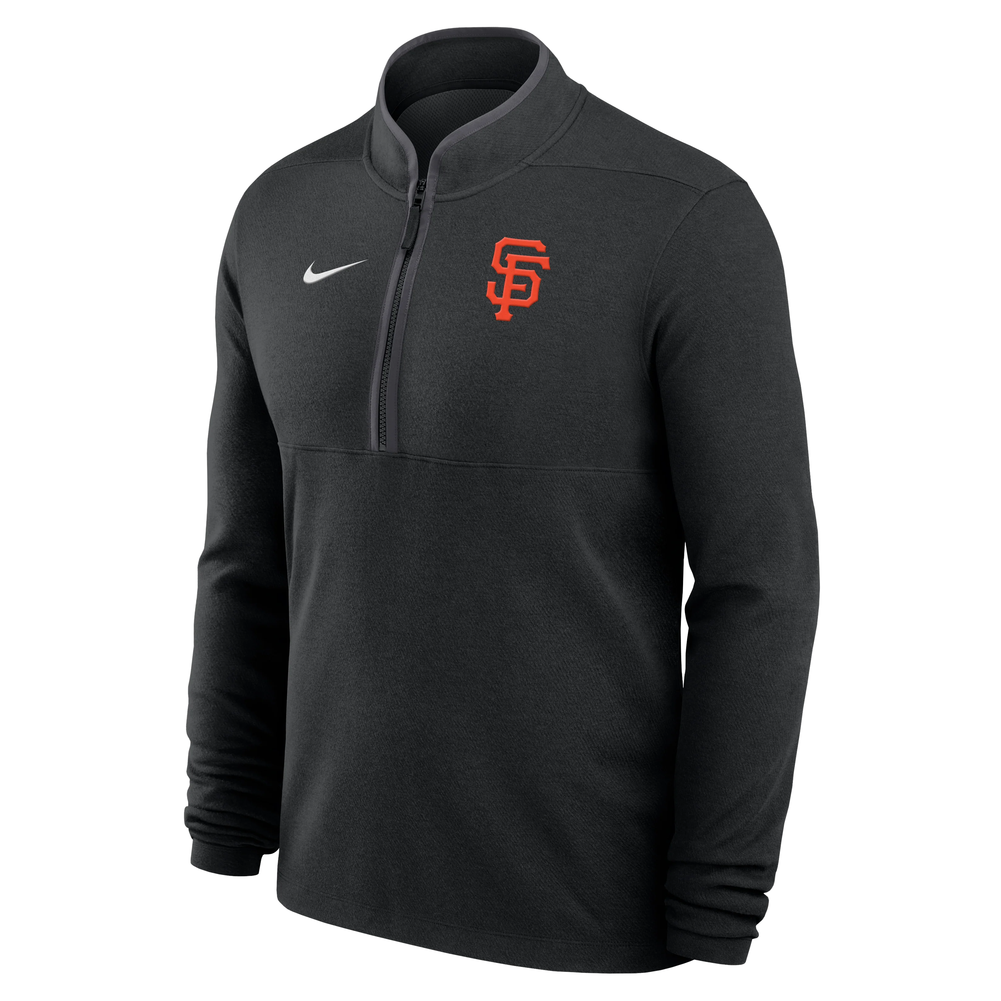 Nike Men's San Francisco Giants Victory Half-Zip Pullover Jacket - Black