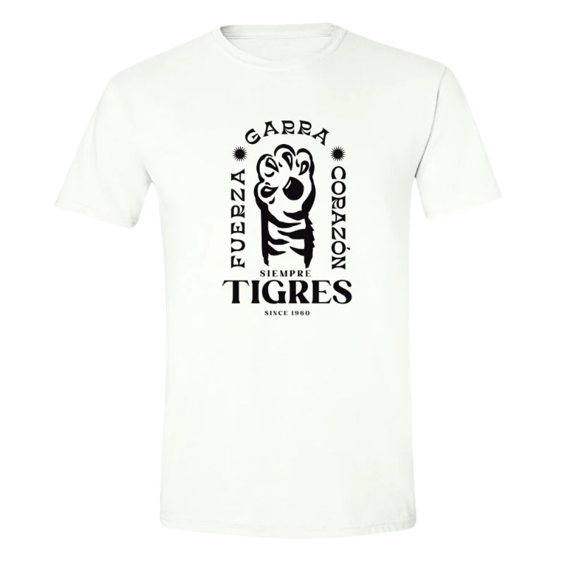 TSHIRT TIGRES GARRA BLANCA CABALLERO