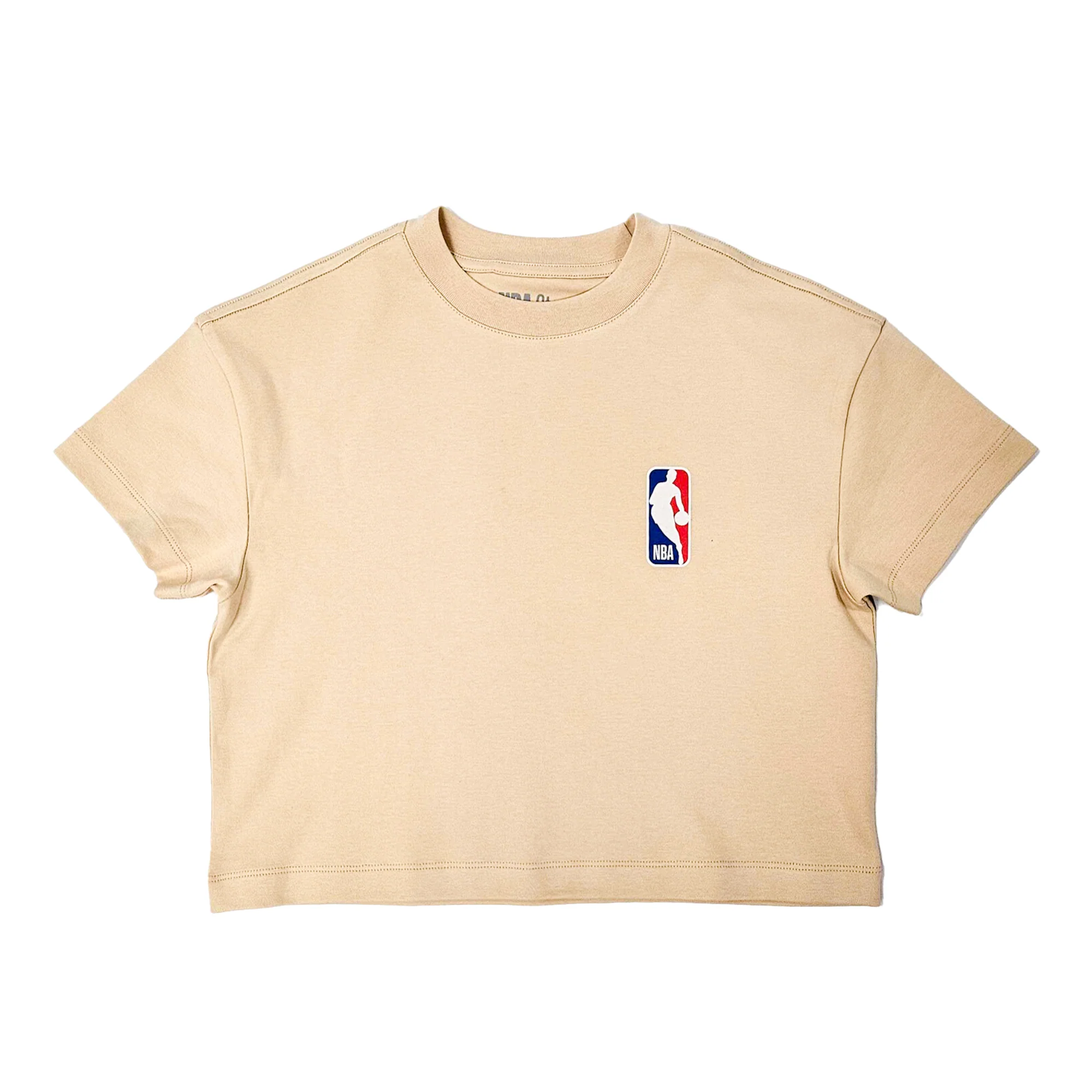 NBA Philippines All Team Cropped Tee - Cream