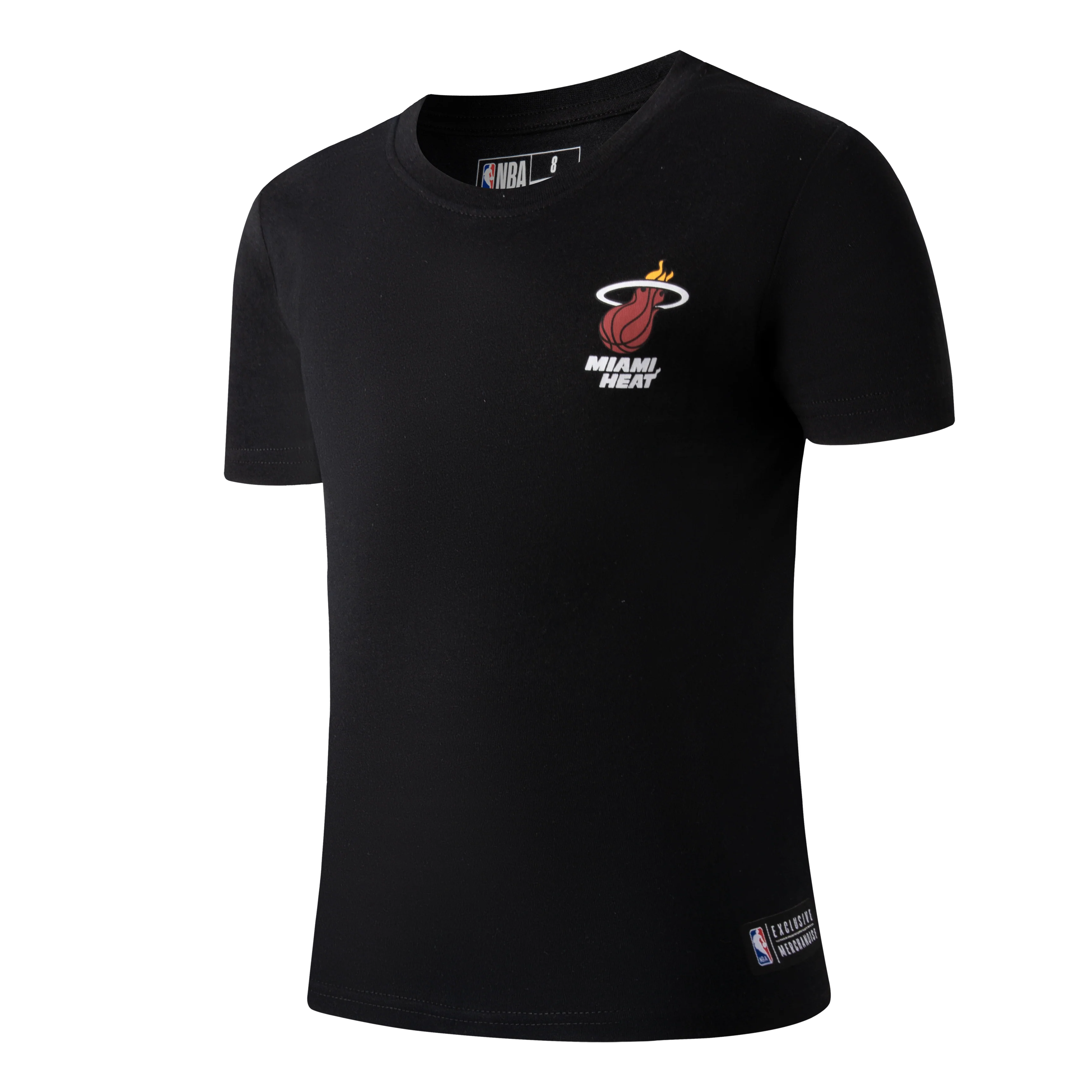 NBA Back Gradient Print Regular Fit T-Shirt - Miami Heat