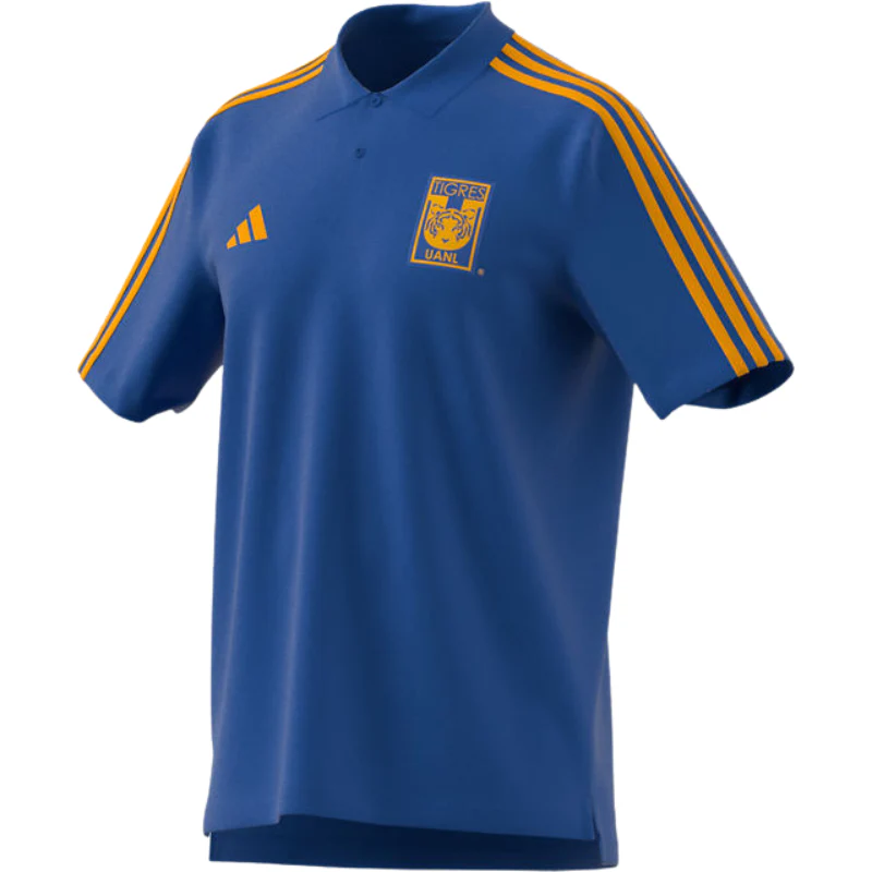 POLO ADIDAS TIGRES AZUL LOGO 24/25