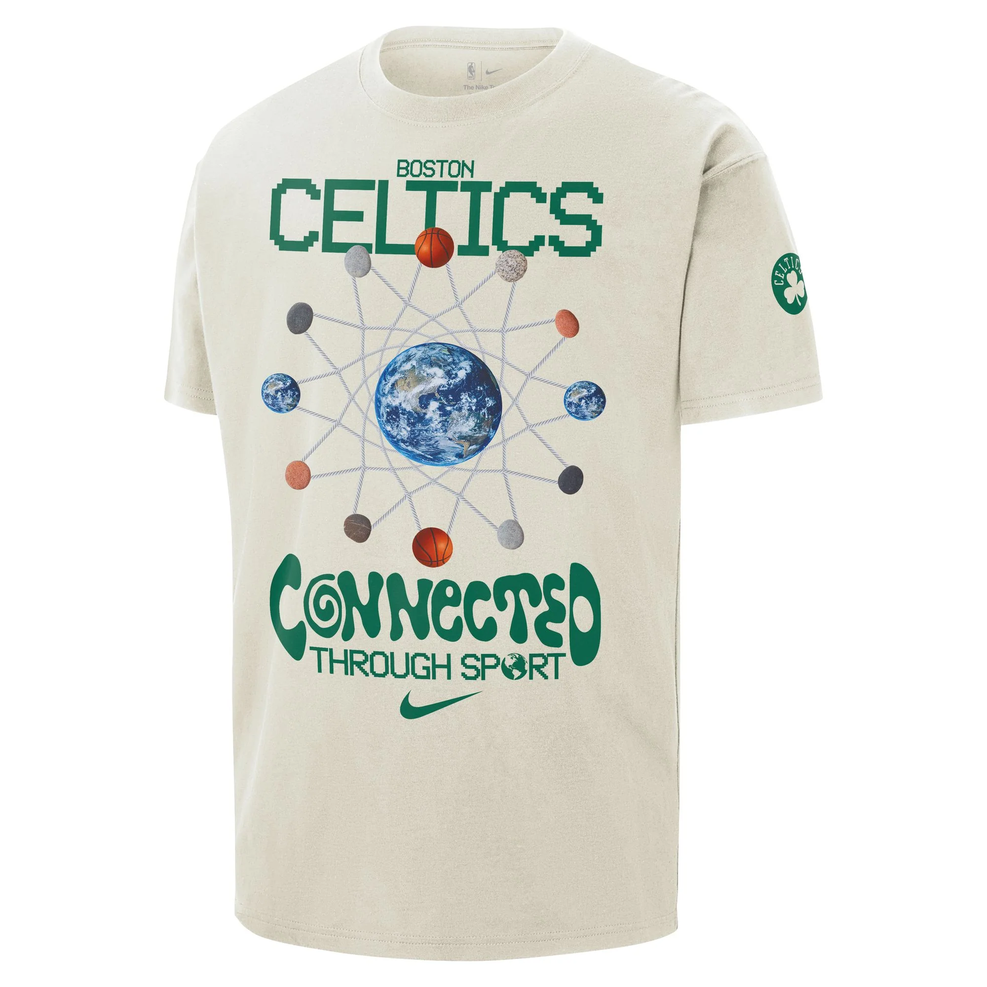 Boston Celtics Courtside Men's Nike NBA Max90 T-Shirt