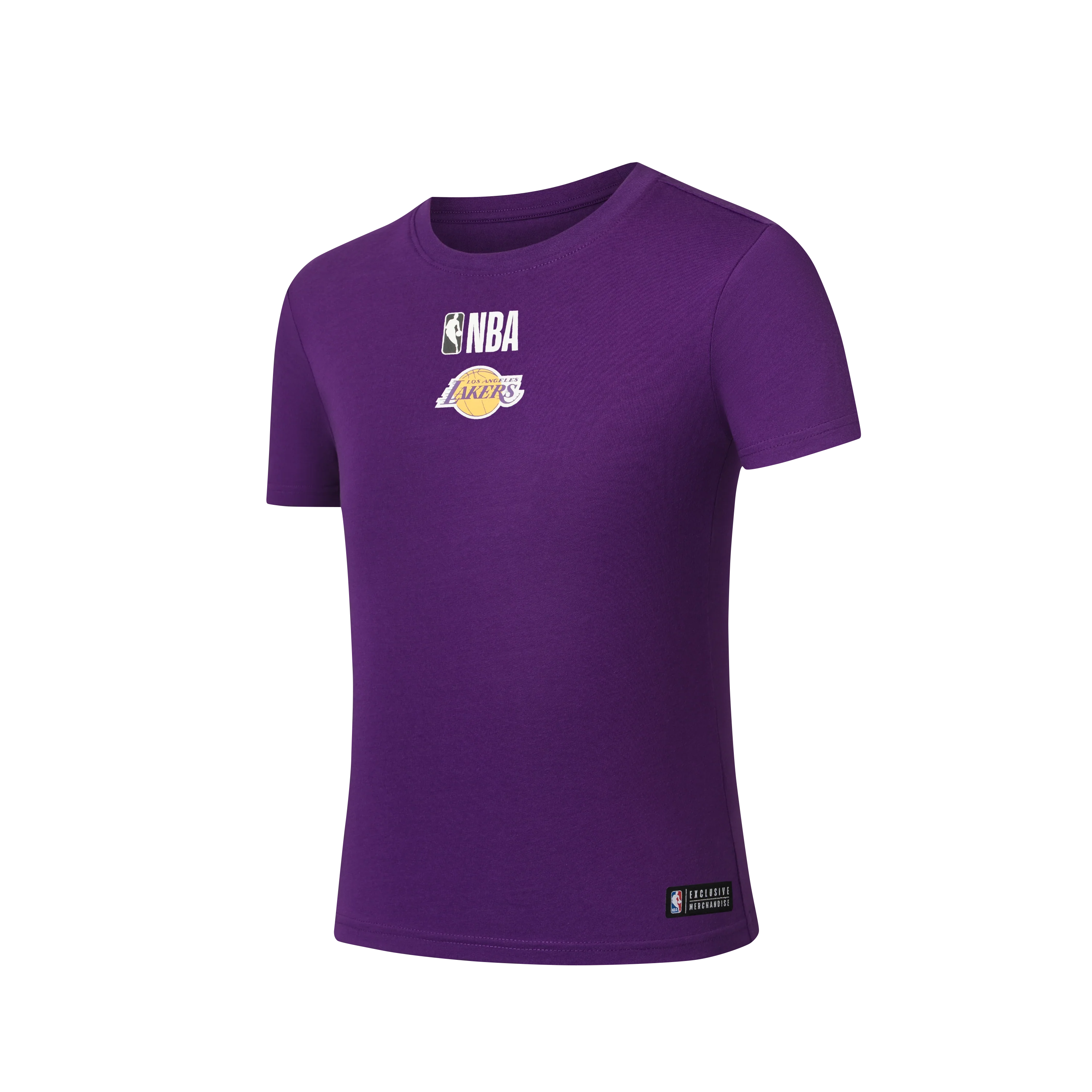 NBA Back Arch Print Long Fit T-Shirt - Los Angeles Lakers