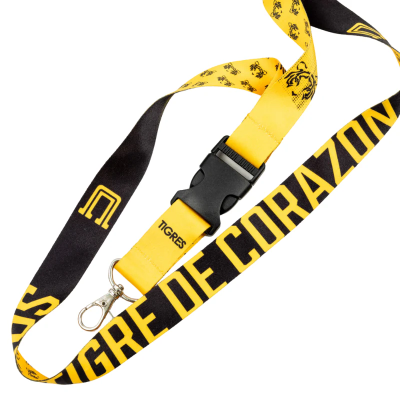 PORTAGAFETE NEGRO/AMA TIGRE DE CORAZON CARA TIGRE