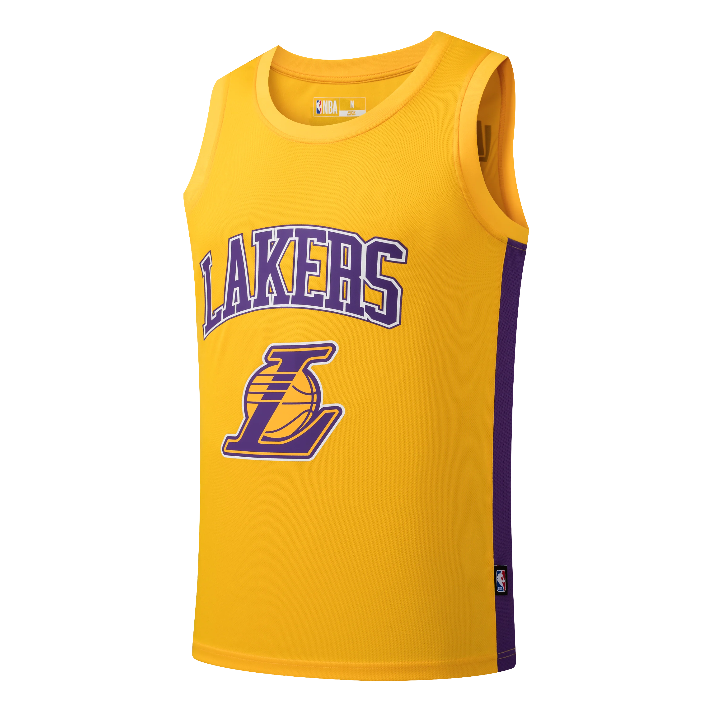 NBA PLAYER NUMBER REGULAR FIT MESH TANK TOP - LAKERS