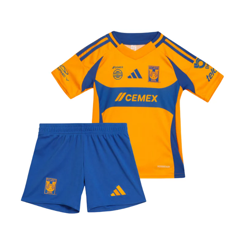 MINI KIT JERSEY TIGRES HOME 24-25