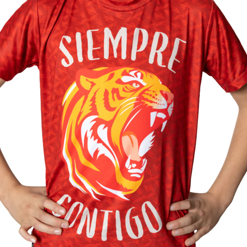PLAYERA TIGRES RED JUVENIL