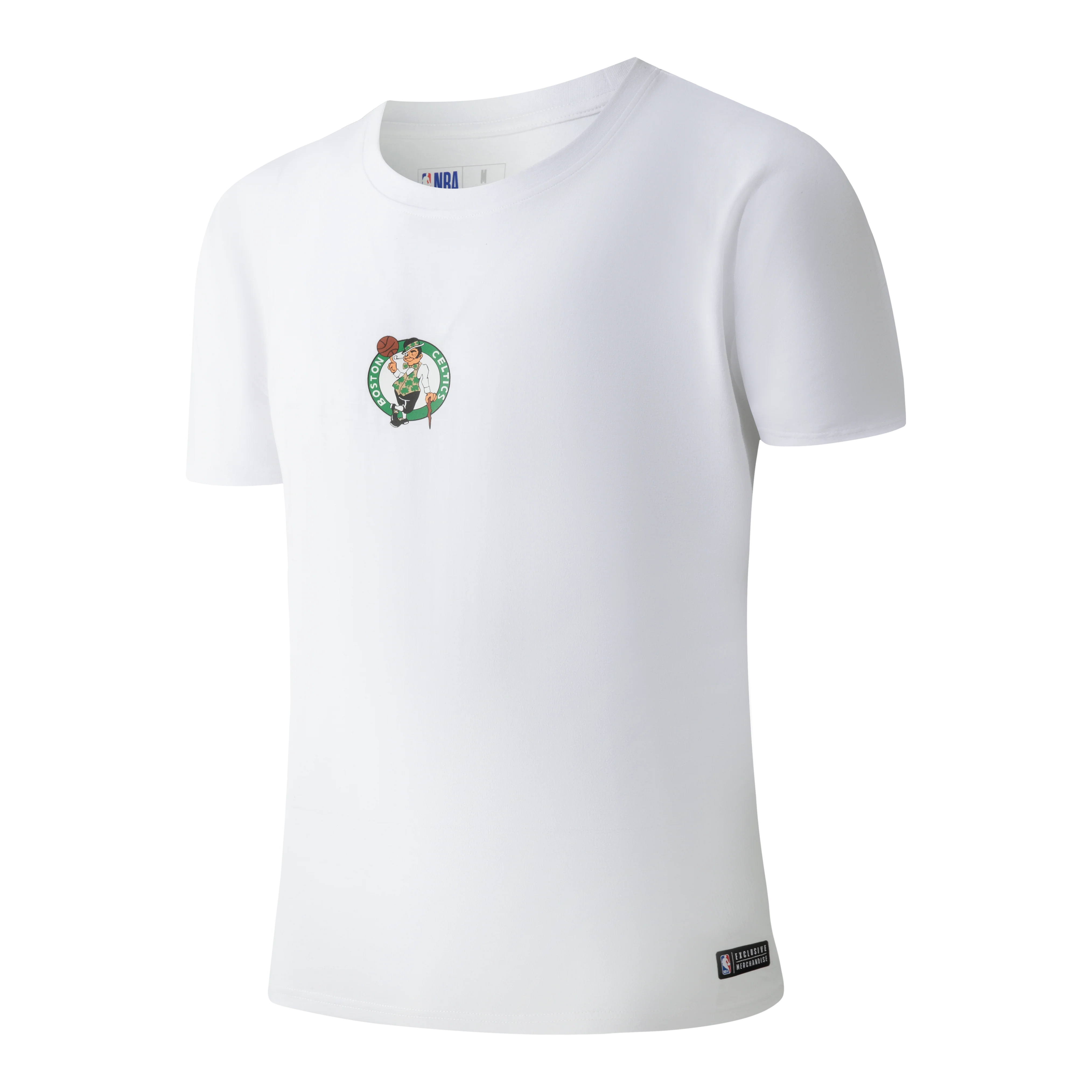 NBA Back Team Print Loose Fit Two Seam T-Shirt - Celtics