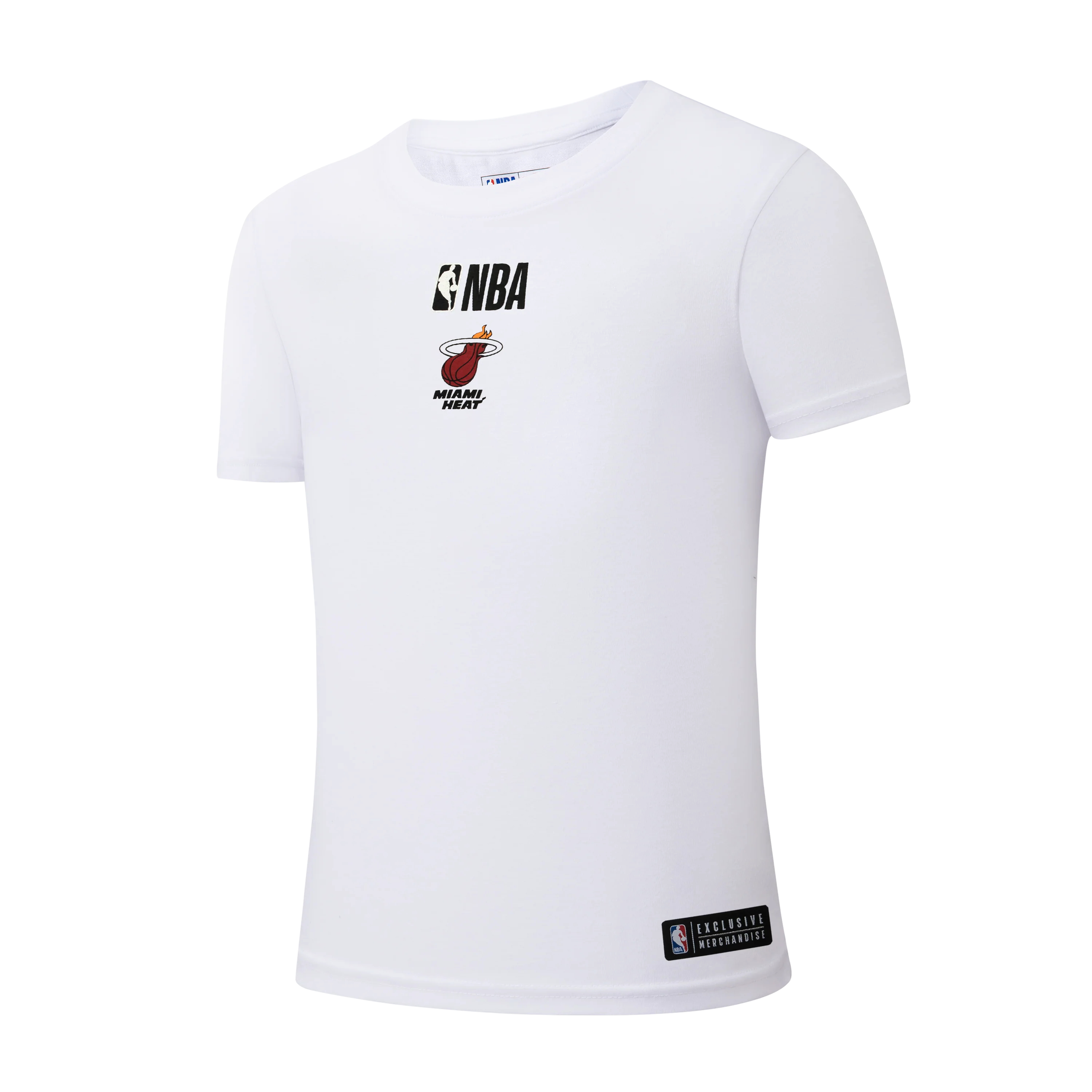 NBA Back Arch Print Long Fit T-Shirt - Miami Heat
