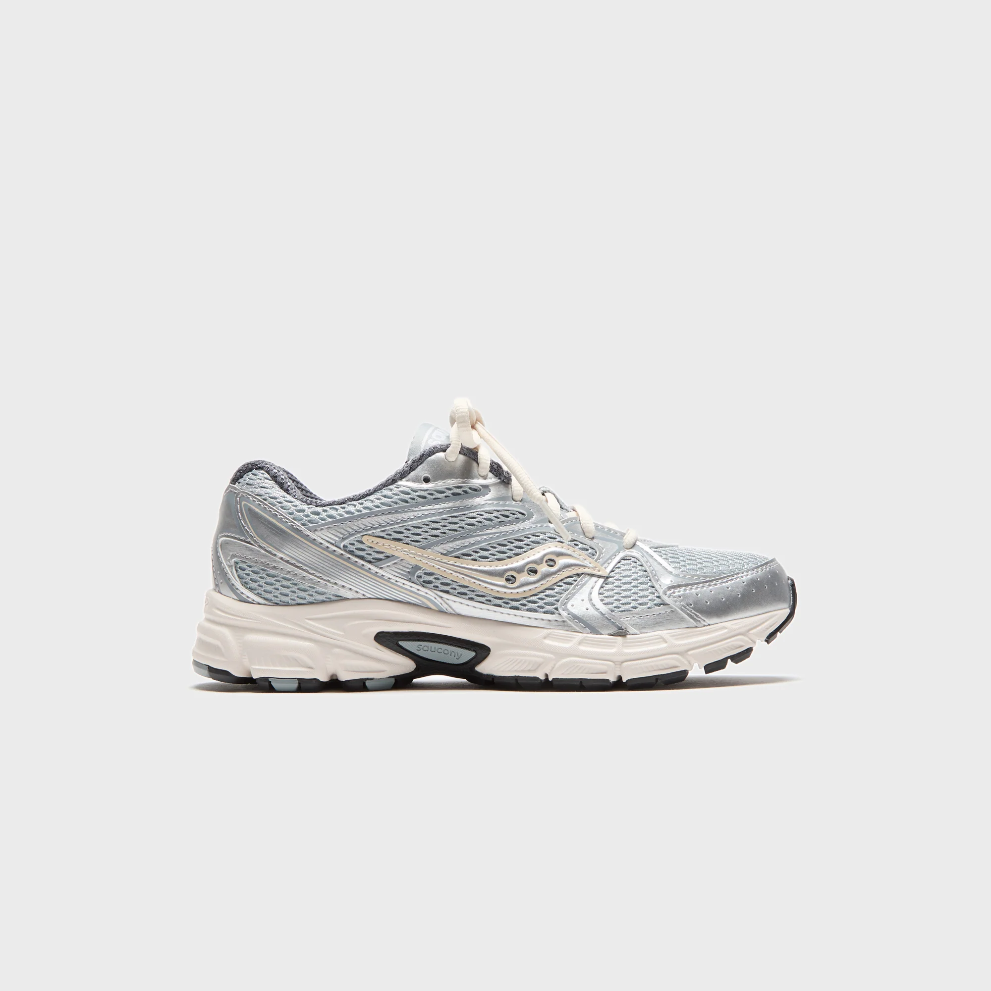 Saucony Ride Millennium - Silver / Cream