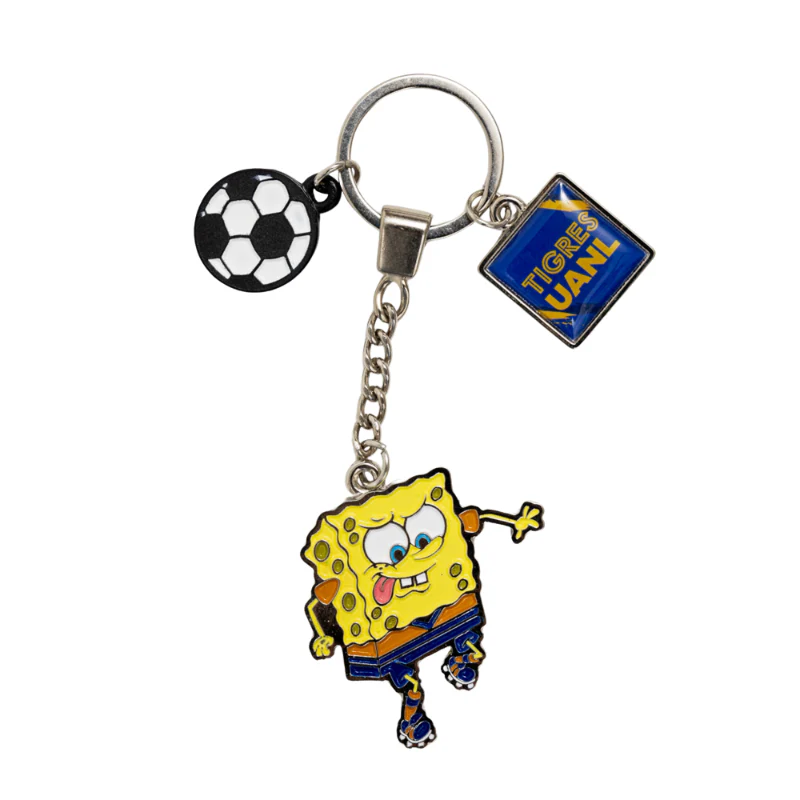 LLAVERO BOB ESPONJA TIGRES NICKELODEON