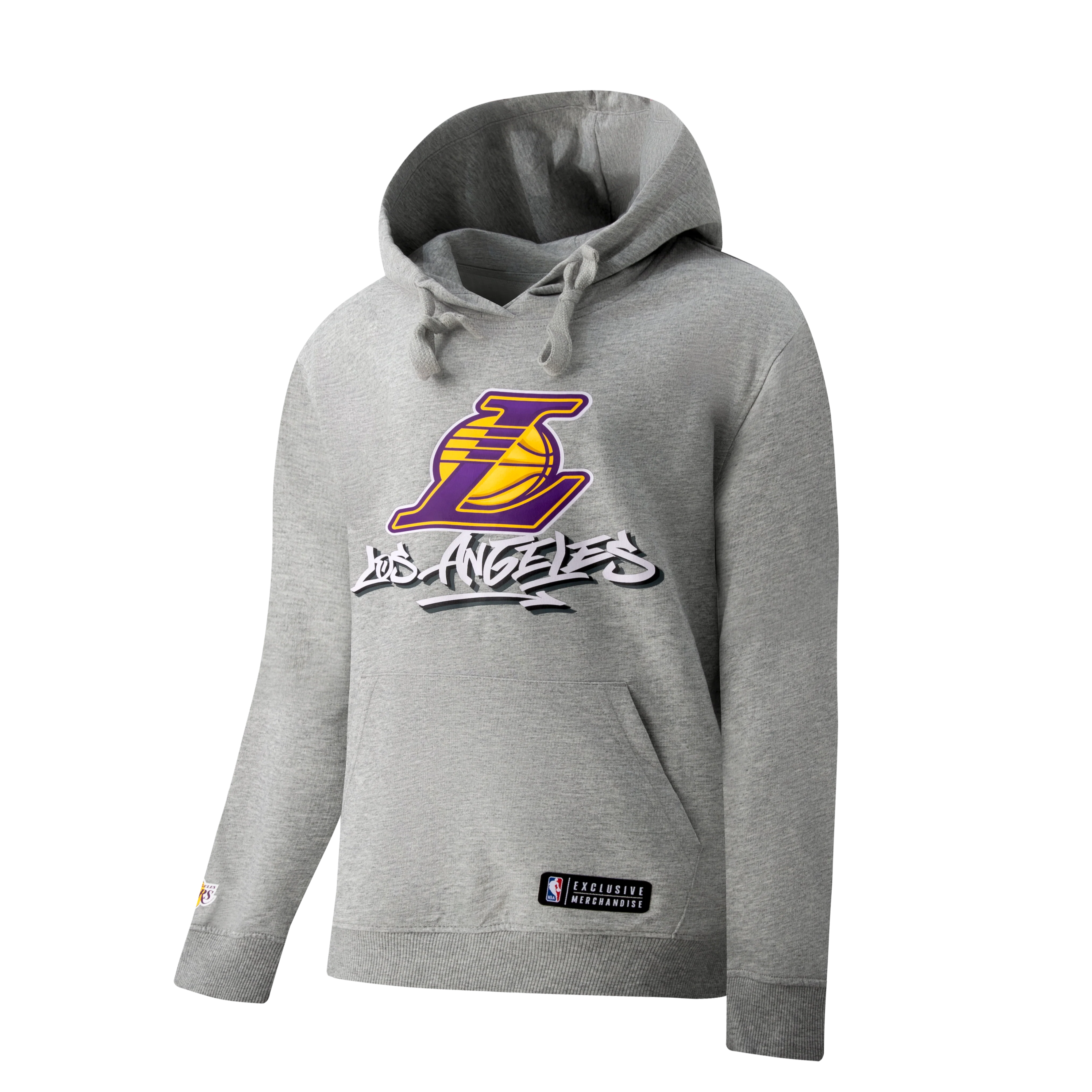 NBA Front Print Regular Fit Hoodie - LAKERS