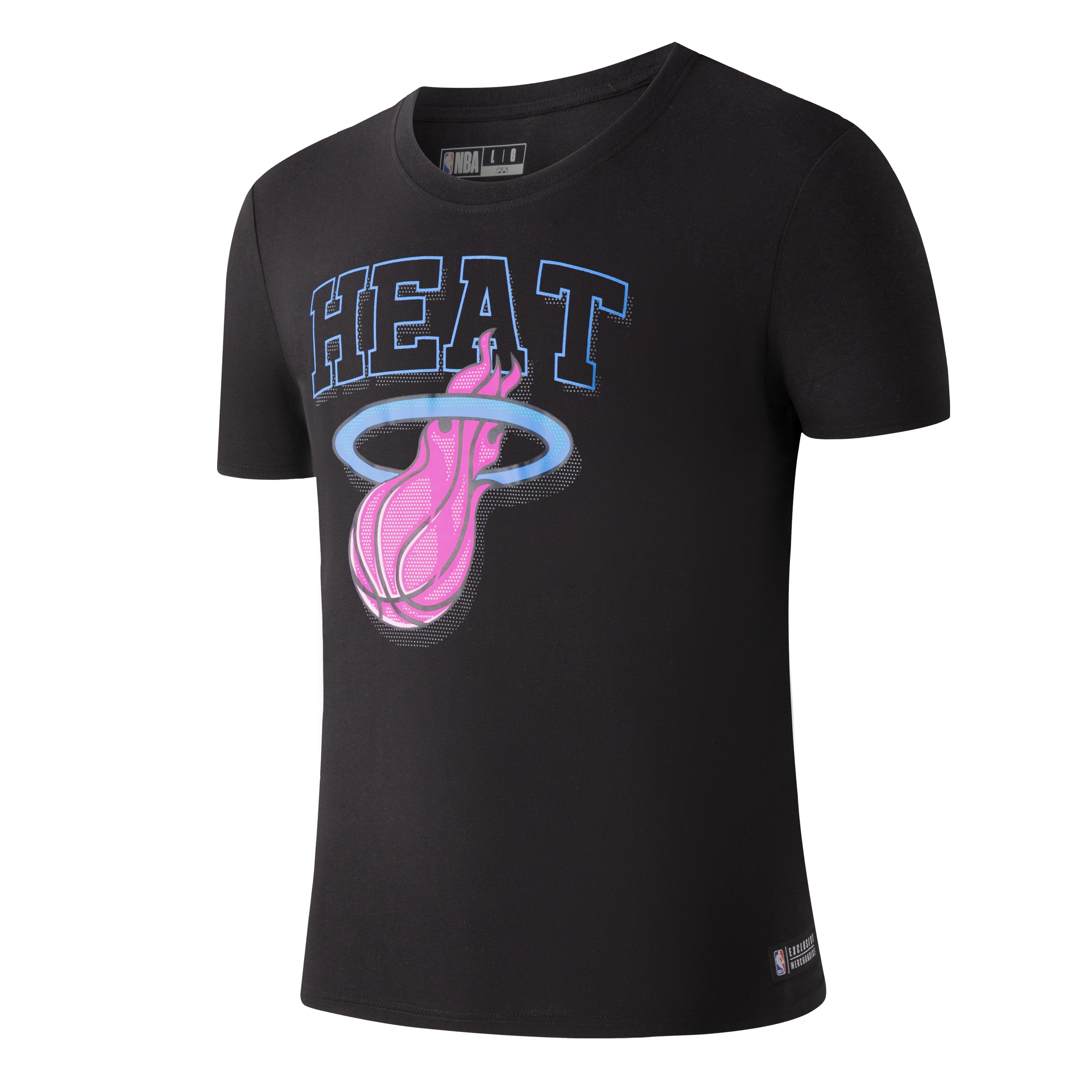 NBA Back Big Print Regular Fit T-Shirt - HEAT