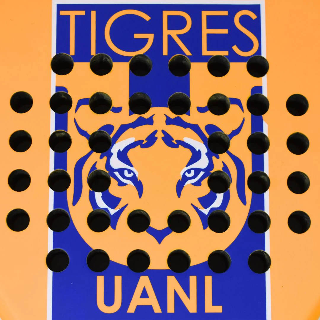 PALA DE PADEL TIGRES AMARILLA JUNIOR