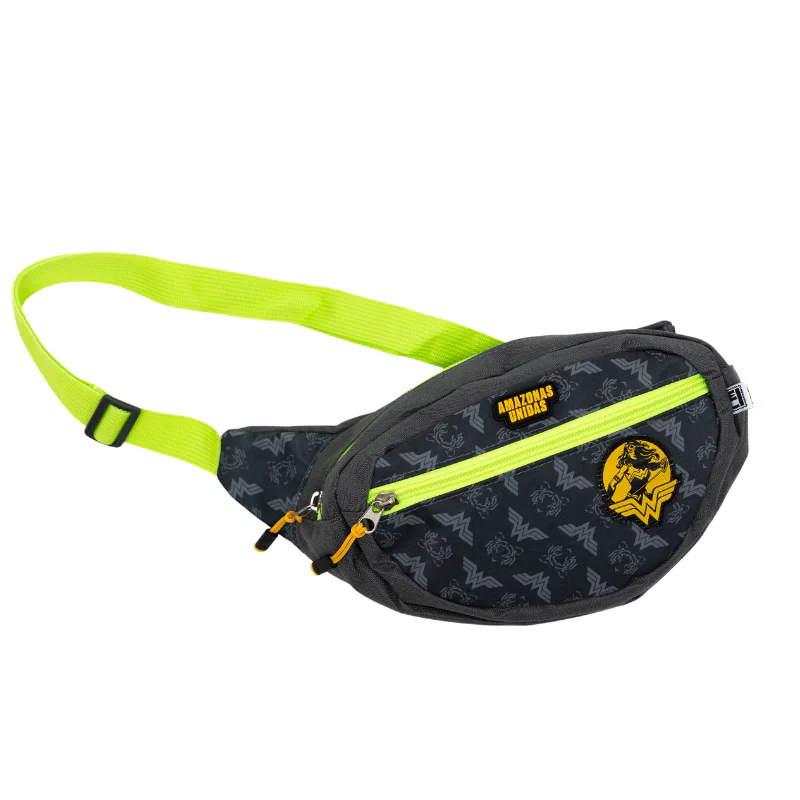 CANGURERA WONDER WOMAN X TIGRES GRIS