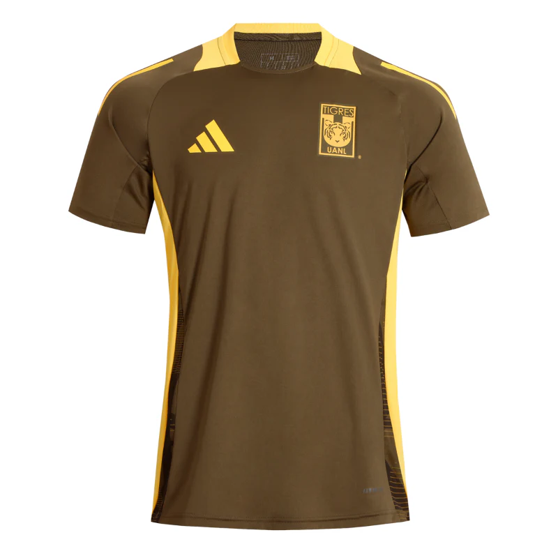 PLAYERA ENTRENAMIENTO TIGRES GREEN OLIVE 24/25