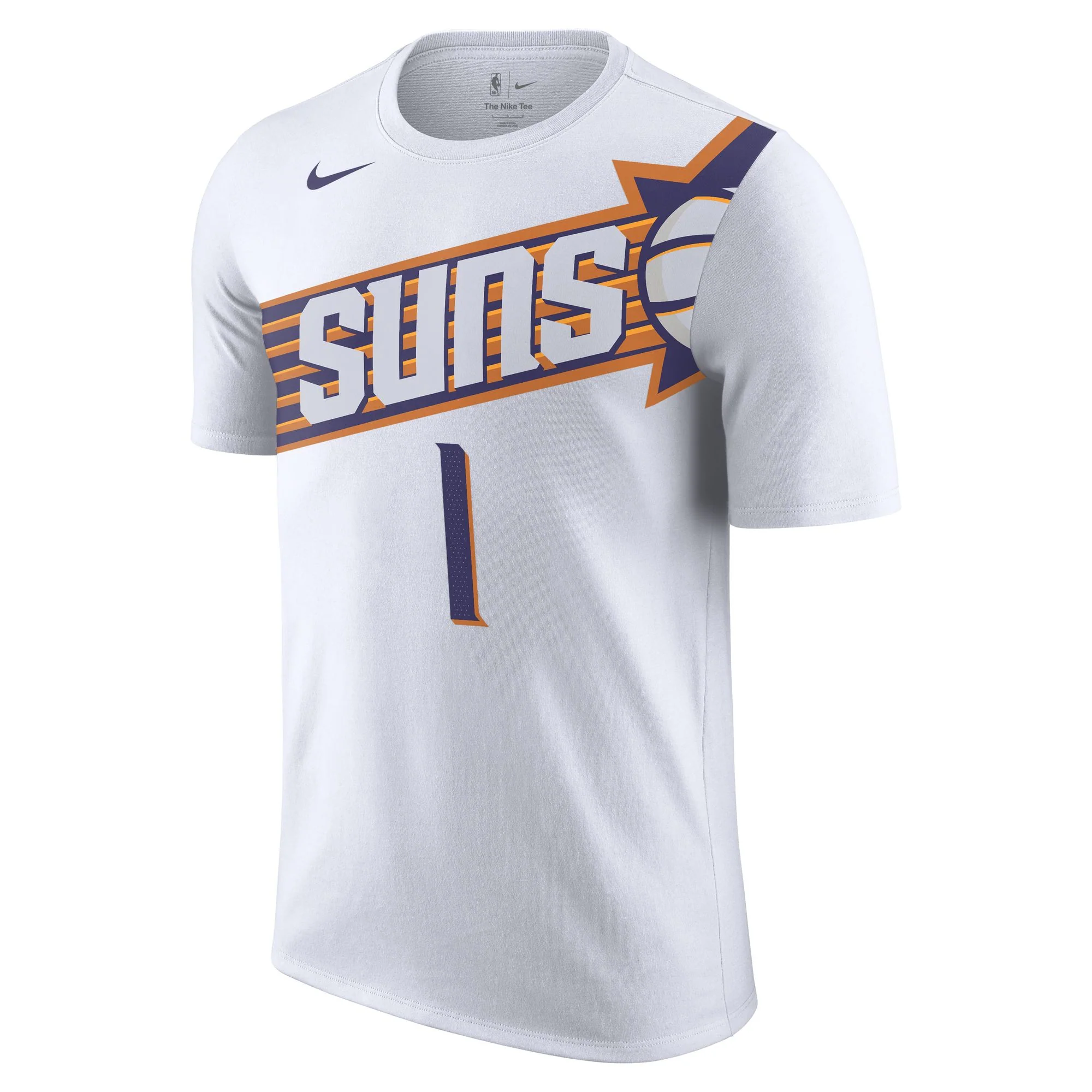 Devin Booker Phoenix Suns Nike NBA Name and Number Tee