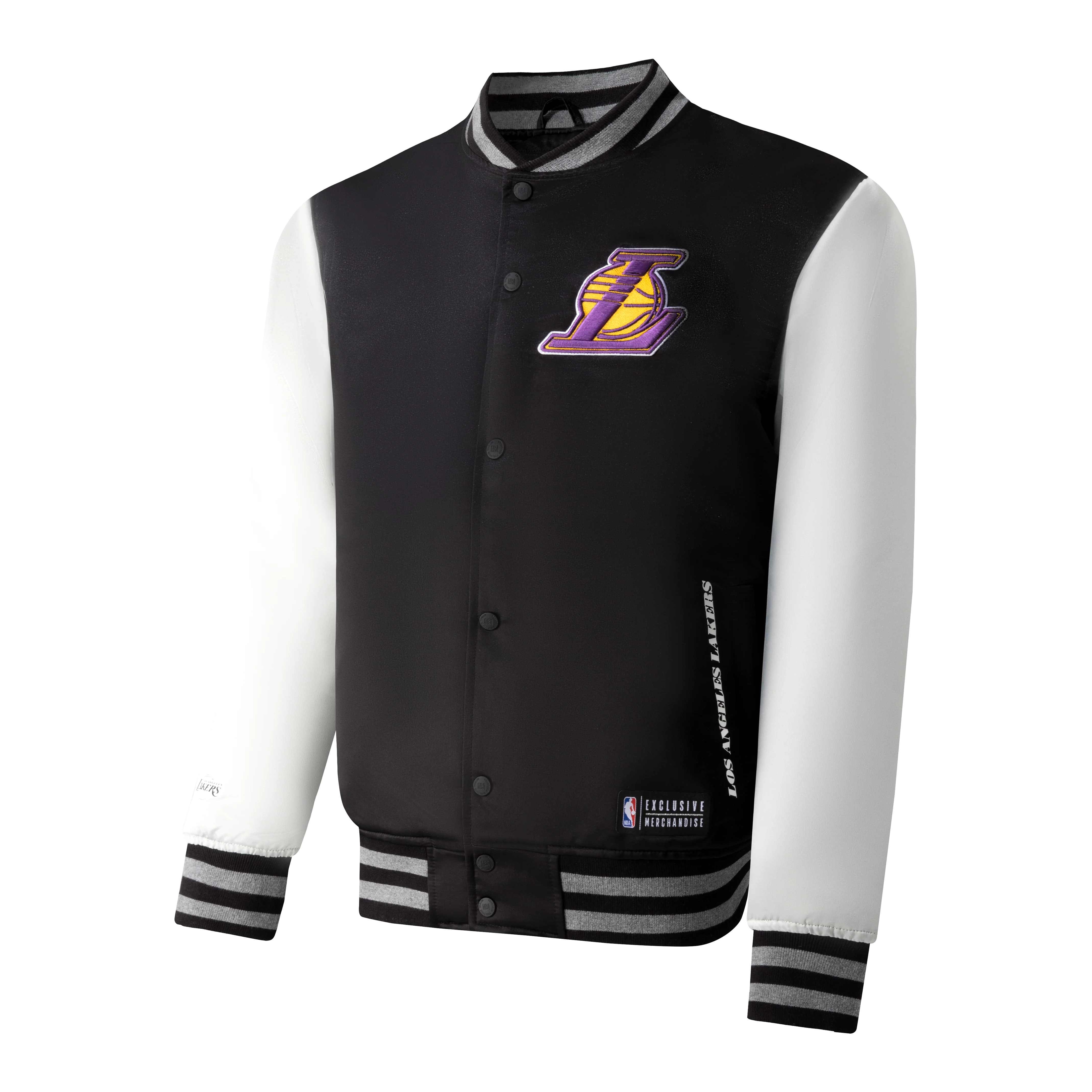 NBA Air And Chrome Patch Regular Fit Neps Hoodie - Lakers