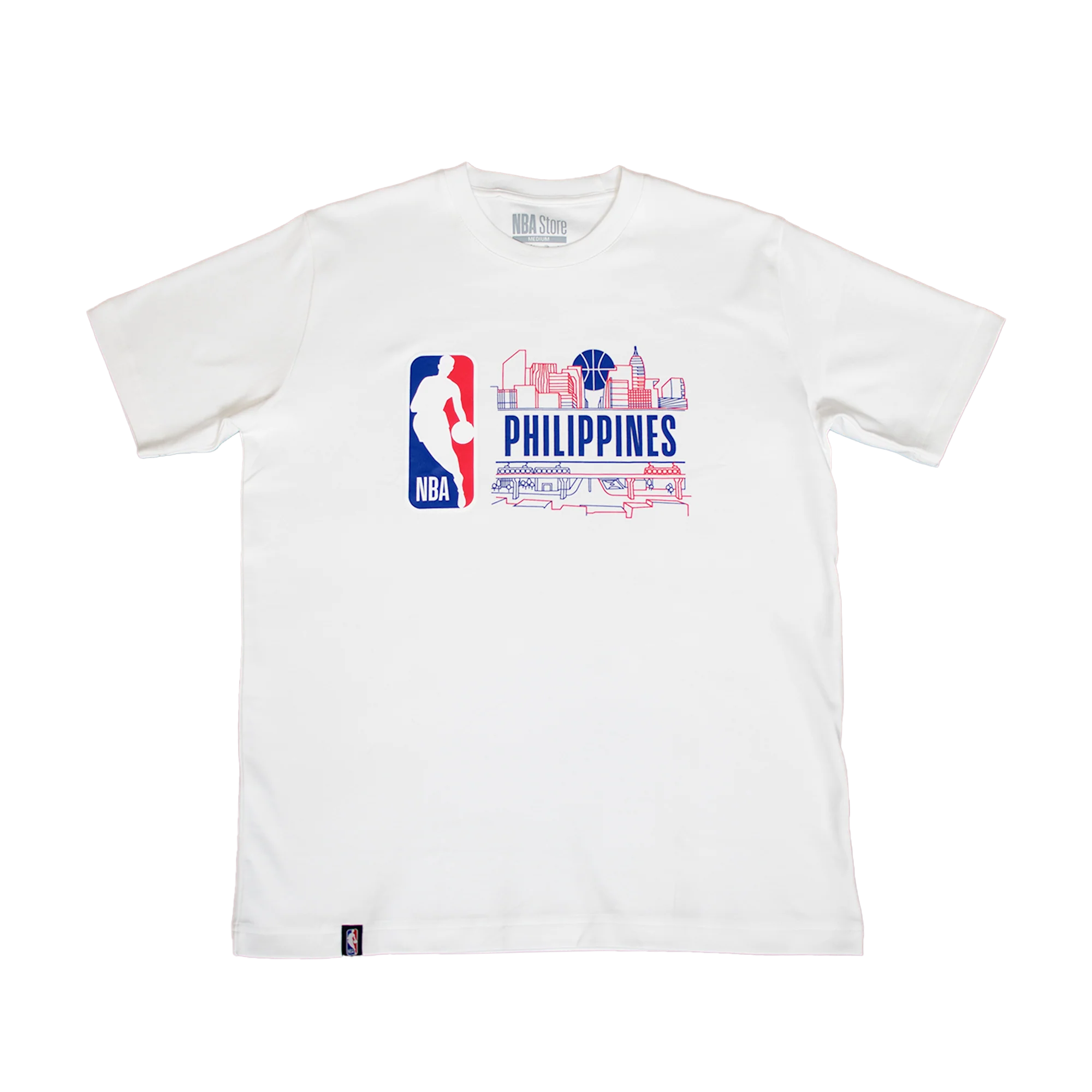 NBA Philippines Skyline Tee - White