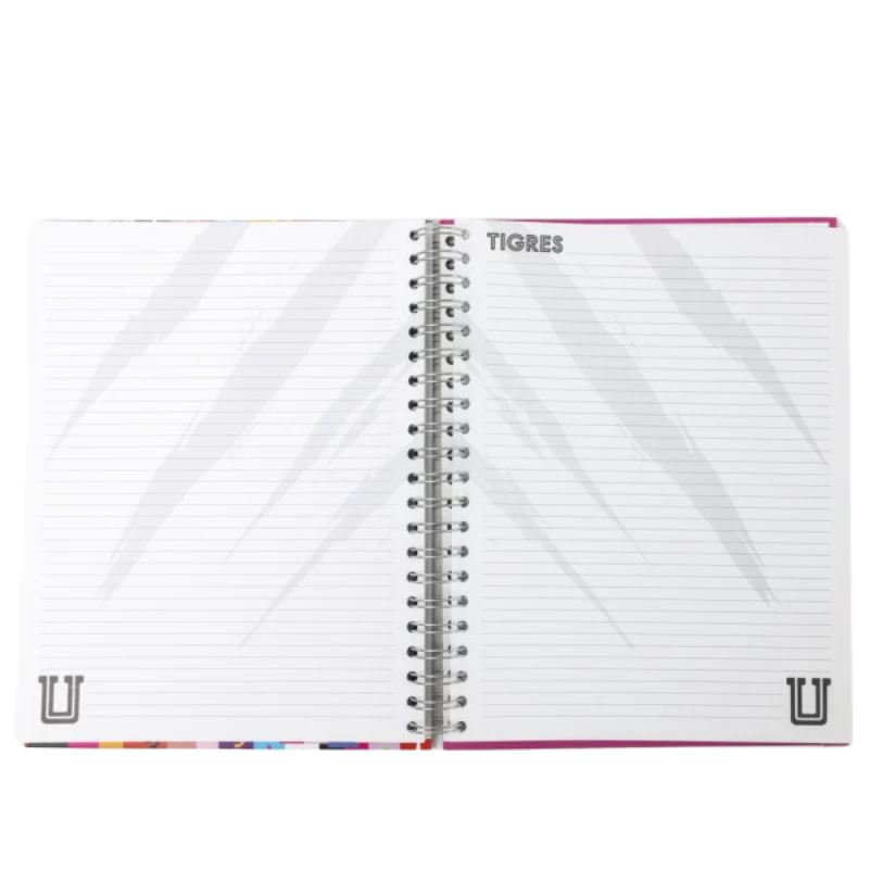 LIBRETA COLORES TIGRES