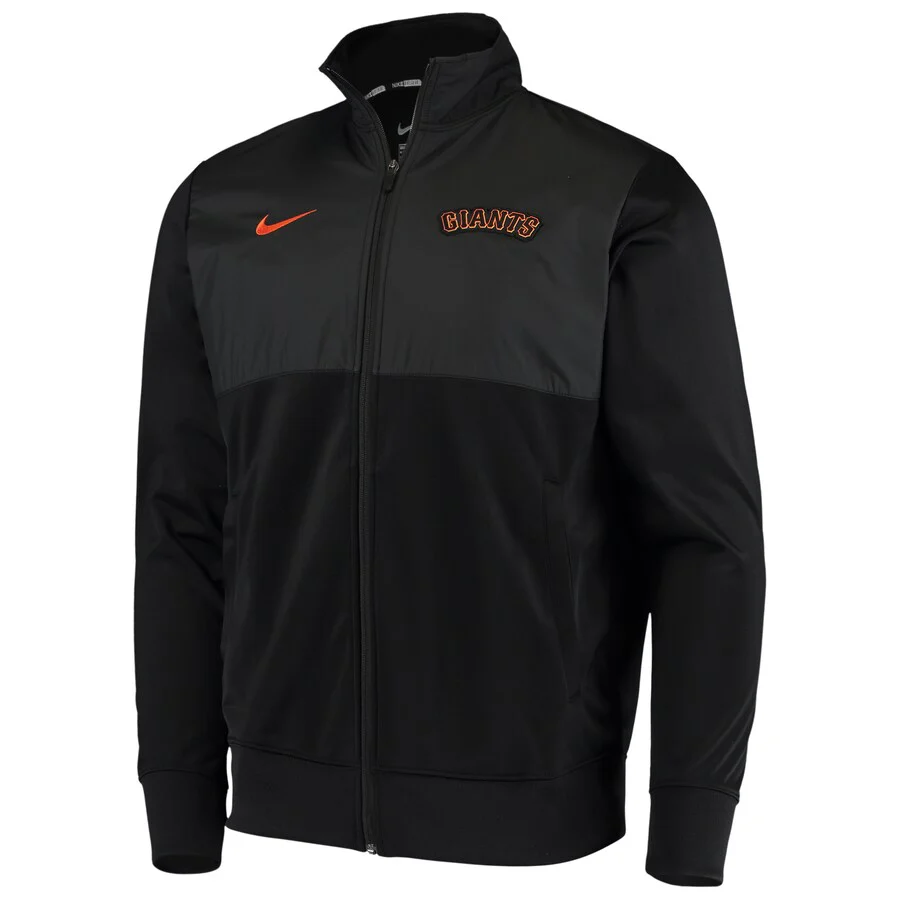 Nike San Francisco Giants Team Full-Zip Jacket - Black
