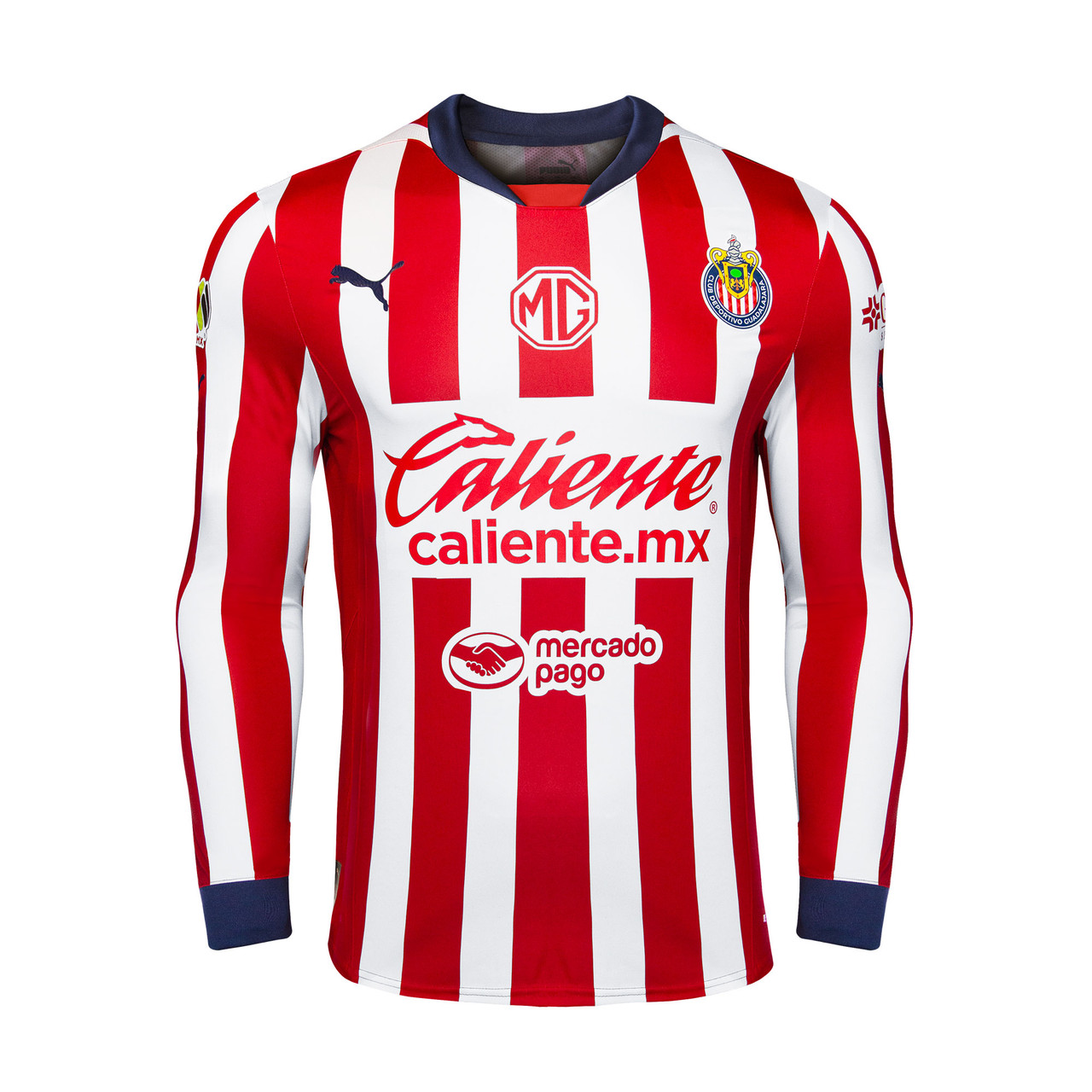 JERSEY CHIVAS LOCAL MANGA LARGA AP24 HOMBRE