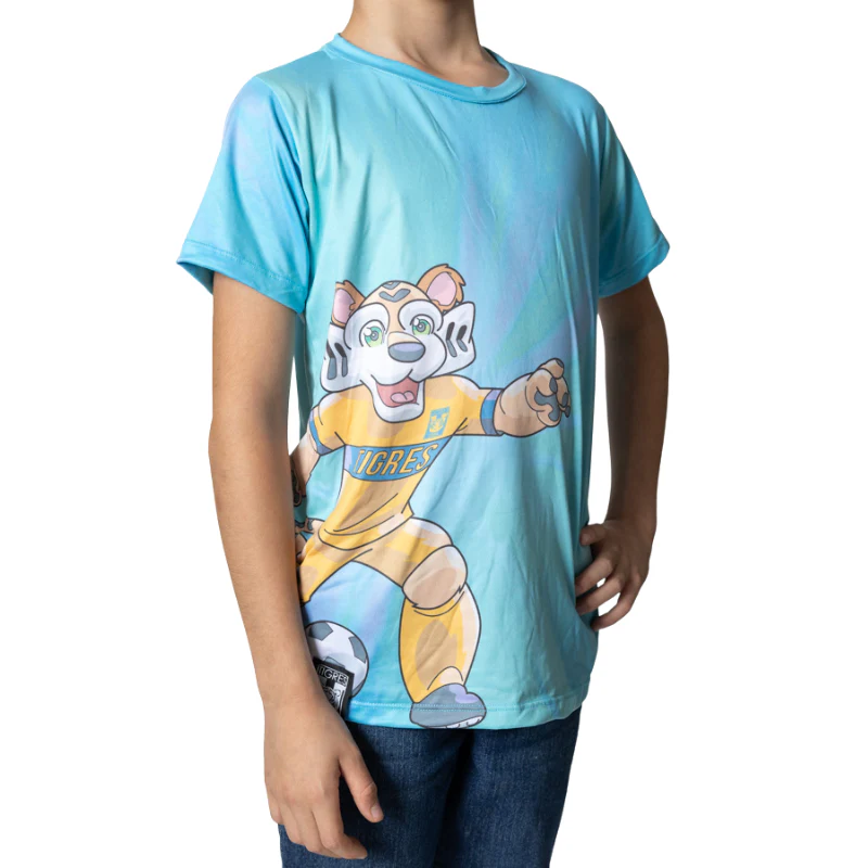 PLAYERA TIGRE MASCOTA JUVENIL