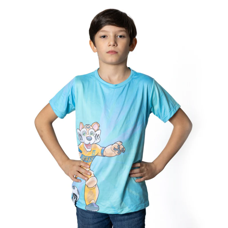 PLAYERA TIGRE MASCOTA JUVENIL