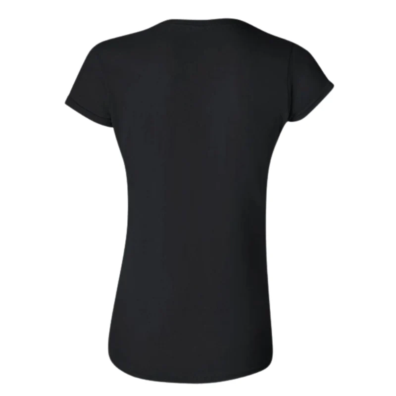 TSHIRT CON LA GARRA DE LOS TIGRES MUJER NEGRA