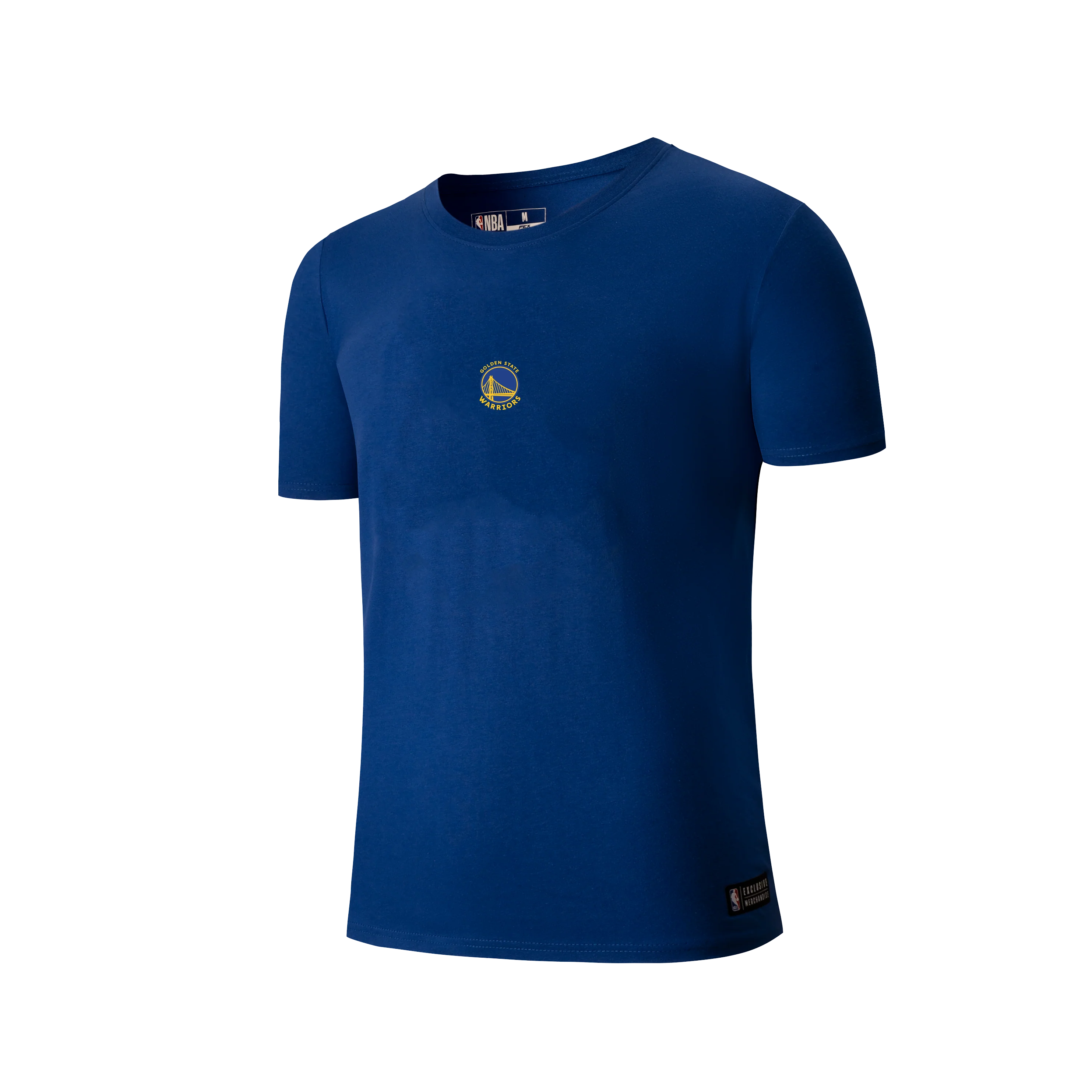 NBA Distressed Front Print Regular Fit T-Shirt - Golden State Warriors