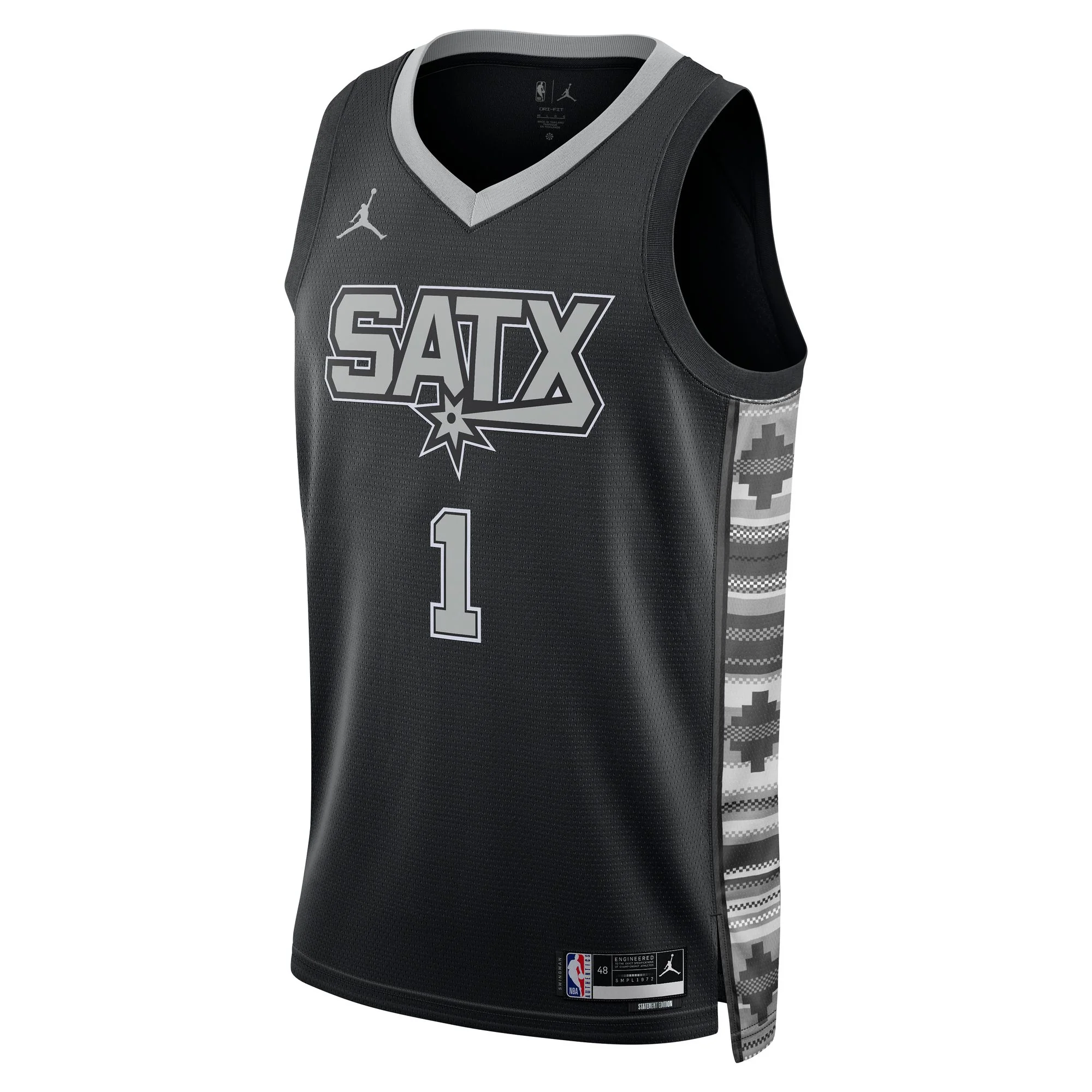 Wembanyama San Antonio Spurs Statement Edition Men's Jordan Dri-FIT NBA Swingman Jersey