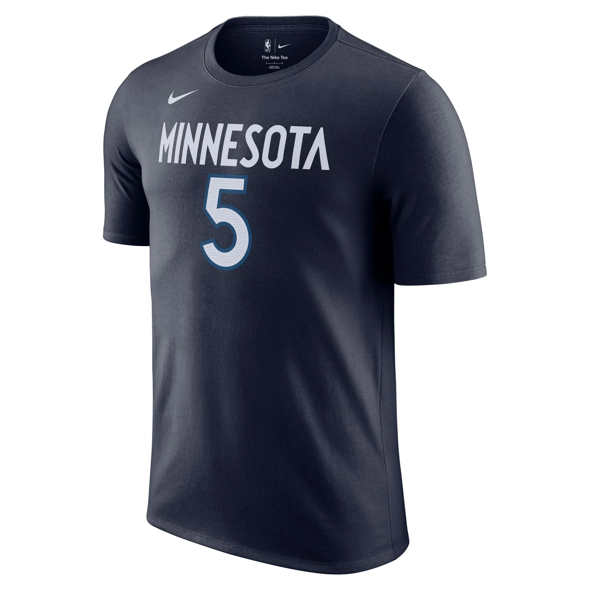 Anthony Edwards Minnesota Timberwolves Men's Nike NBA T-Shirt - Navy