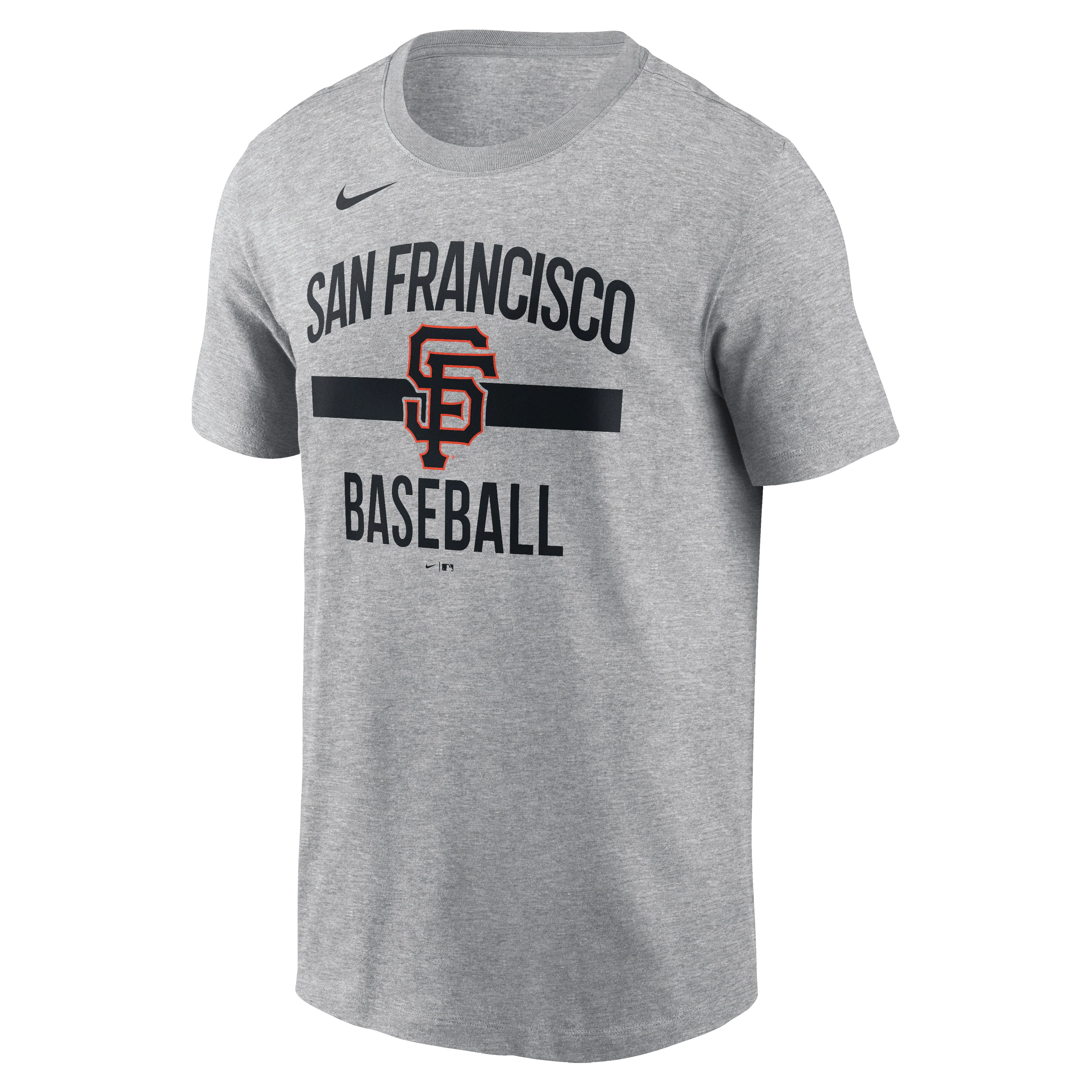 Nike San Francisco Giants Arched T-Shirt-Heather Gray