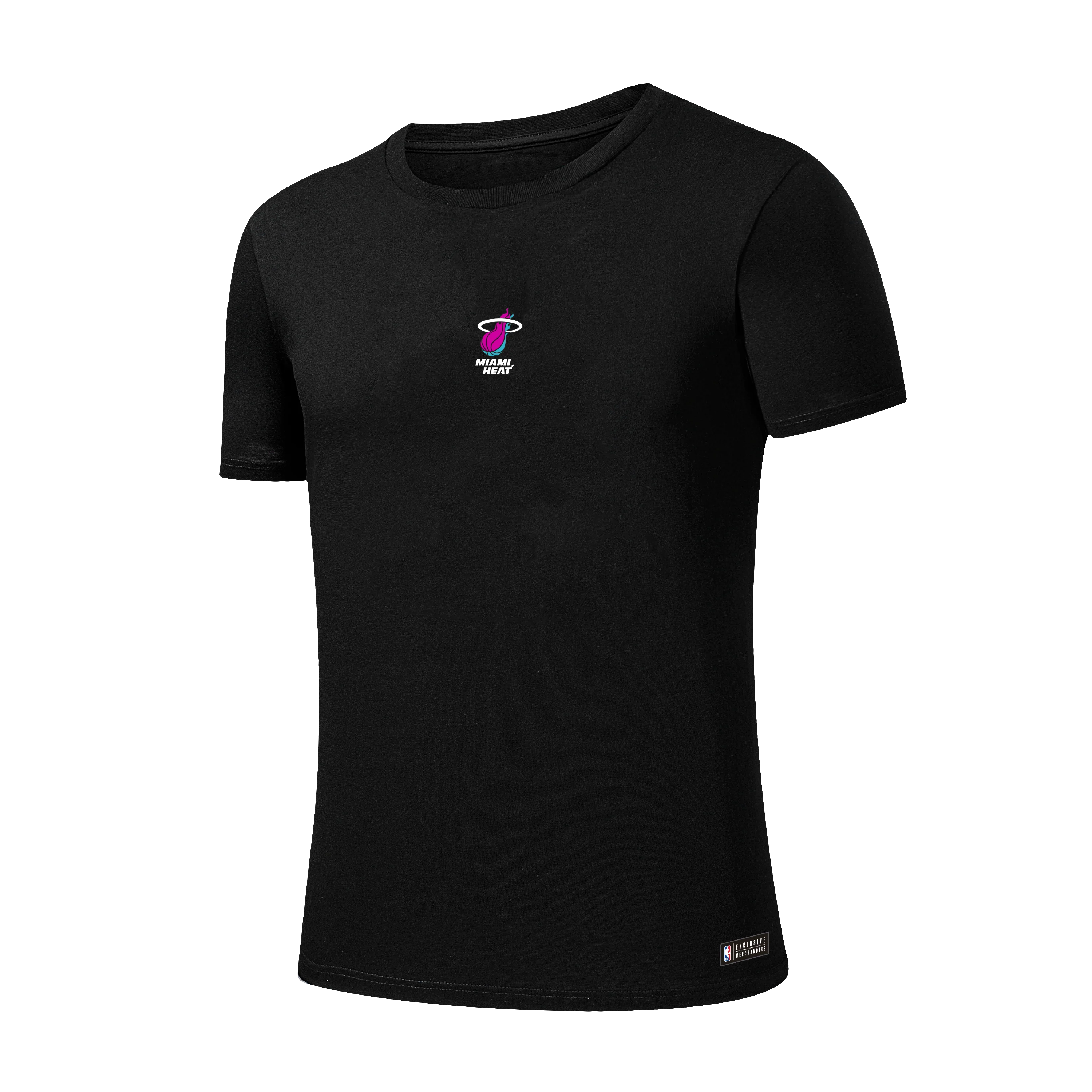 NBA Distressed Front Print Regular Fit T-Shirt - Miami Heat