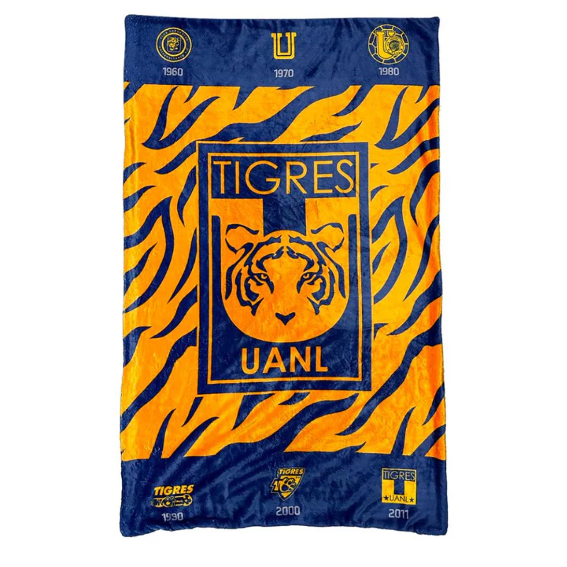 FRAZADA TIGRES BIG LOGO