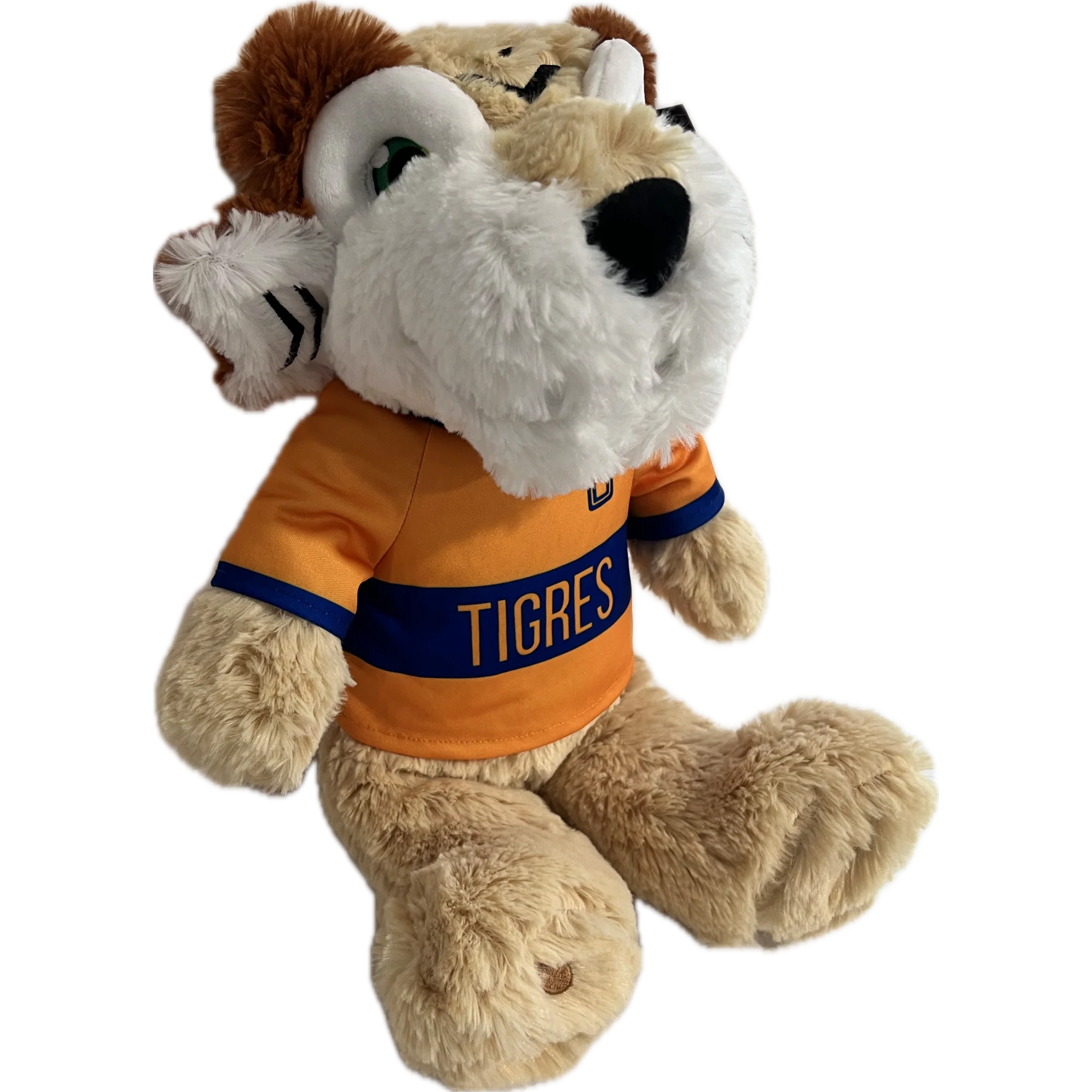 TIGRE PELUCHE GRANDE 43CM BEIGE