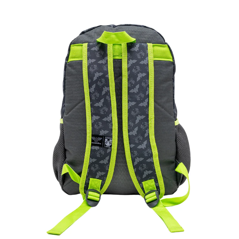 MOCHILA WONDER WOMAN X TIGRES GRIS