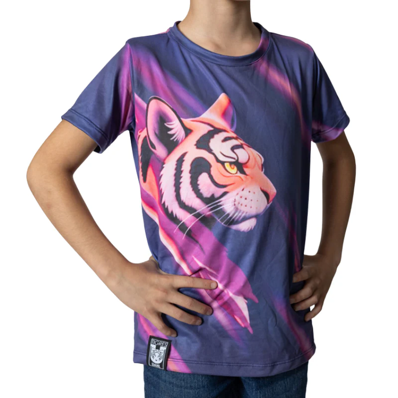 PLAYERA TIGRES JUVENIL MORADA