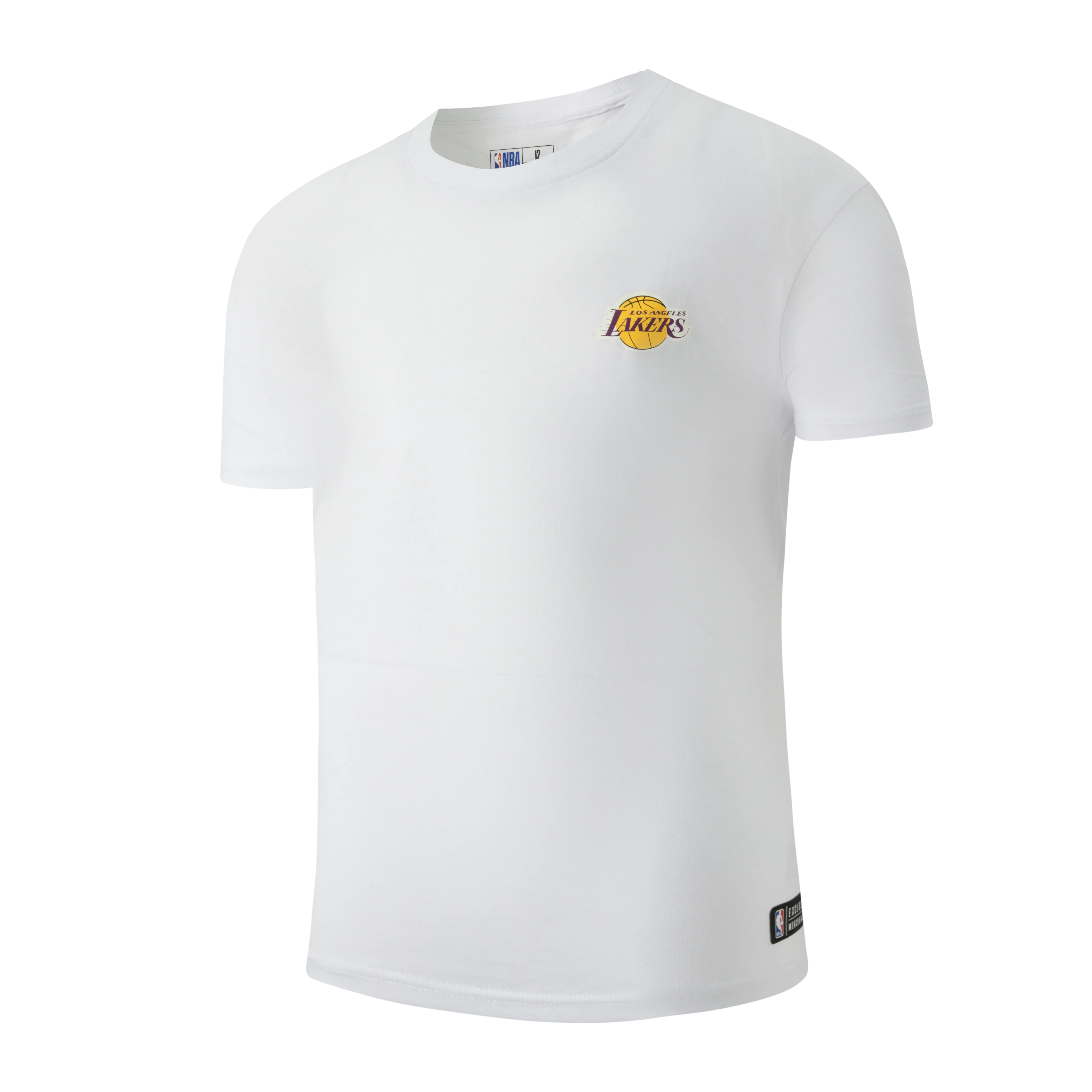 NBA Back Big Print Regular Fit T-Shirt - WHITE LAKERS